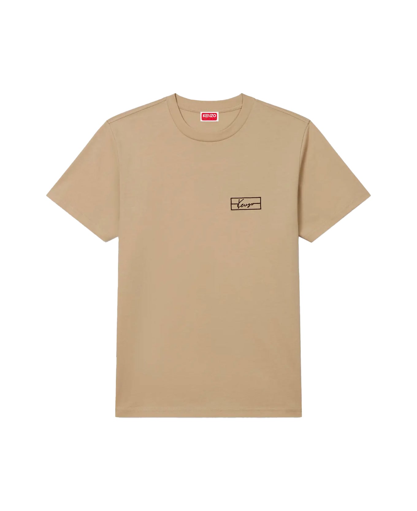 Kenzo T-shirts And Polos Beige - Beige