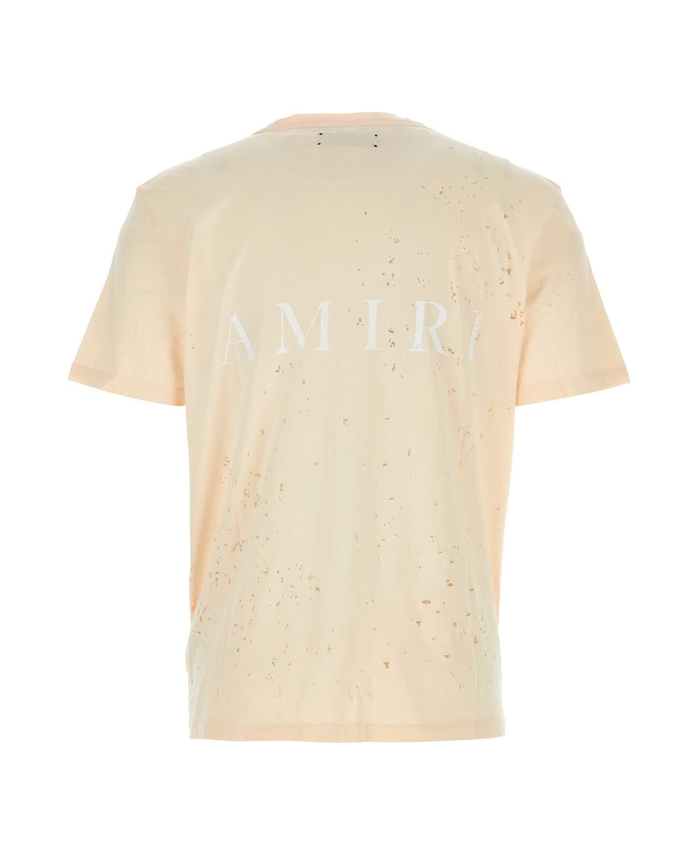 AMIRI Pastel Pink Cotton T-shirt - CREAMTAN シャツ
