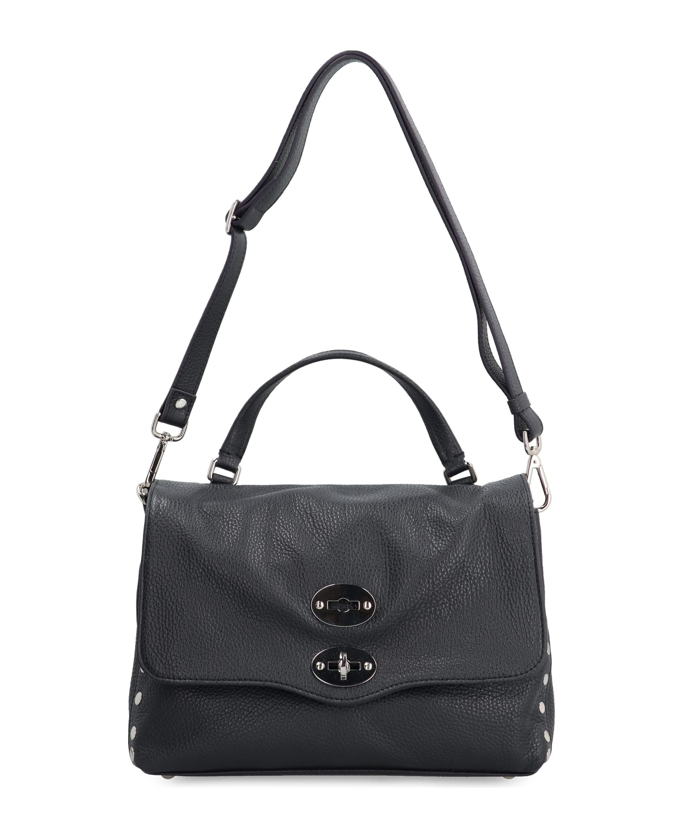 Zanellato Postina S Leather Handbag - blue
