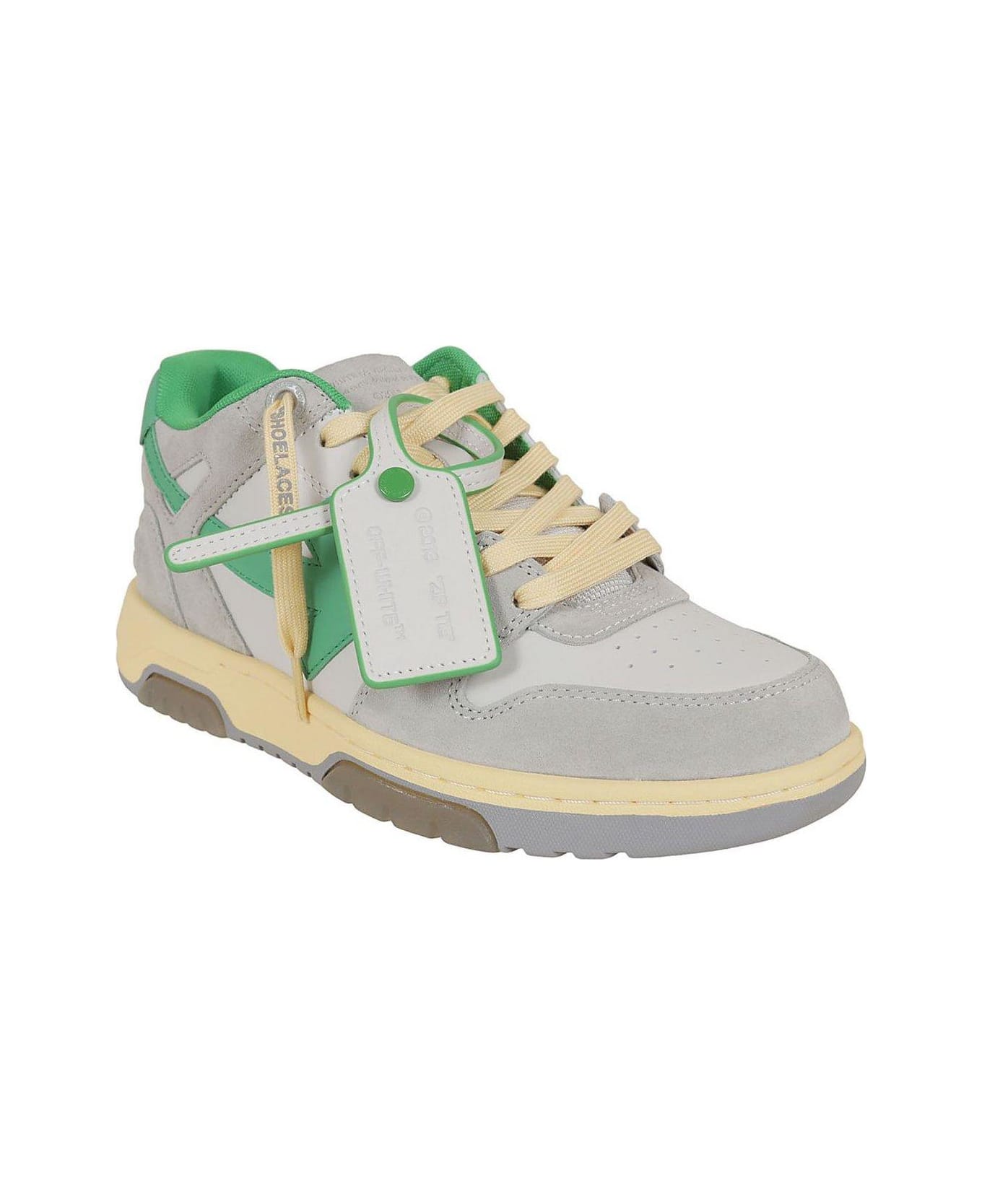Off-White Out Of Office Lace-up Sneakers - LIGHT GREY スニーカー