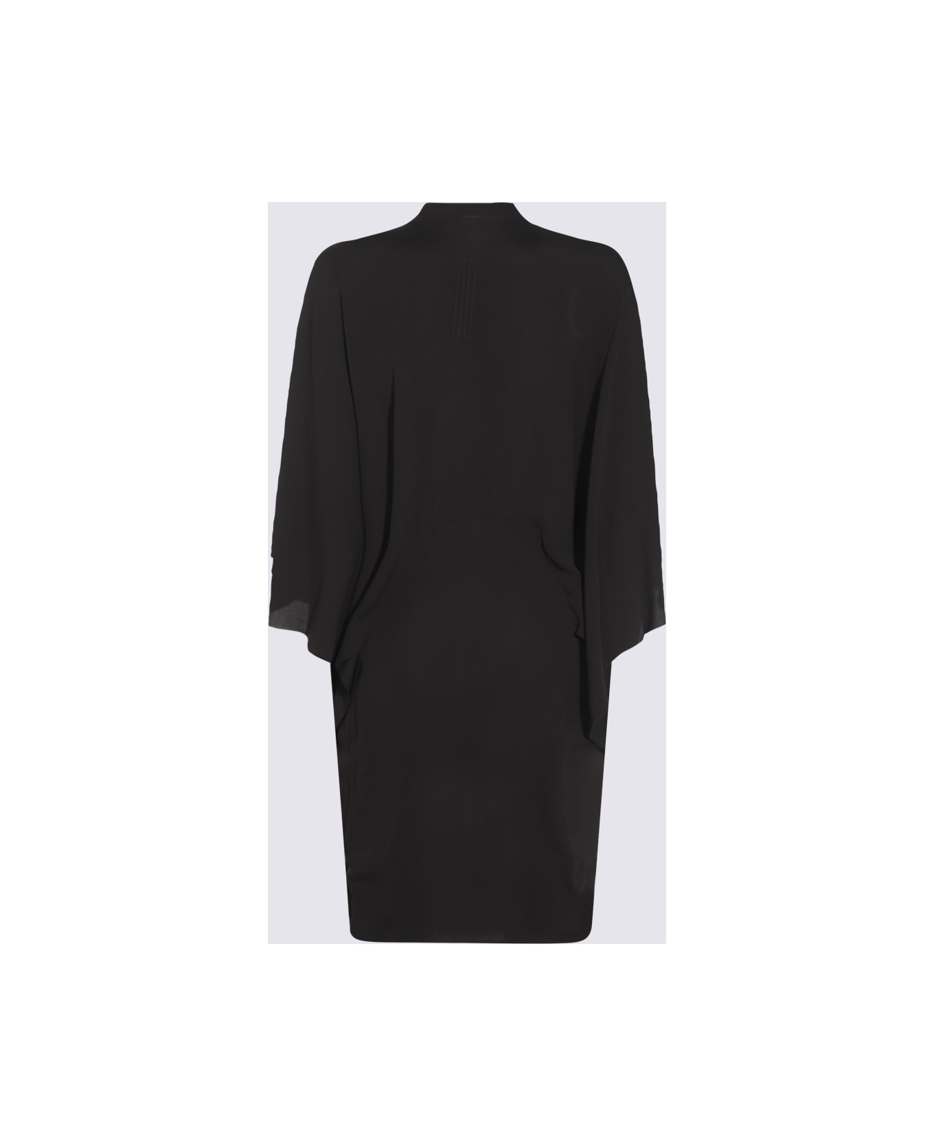 Rick Owens Black Viscose Dress - Black