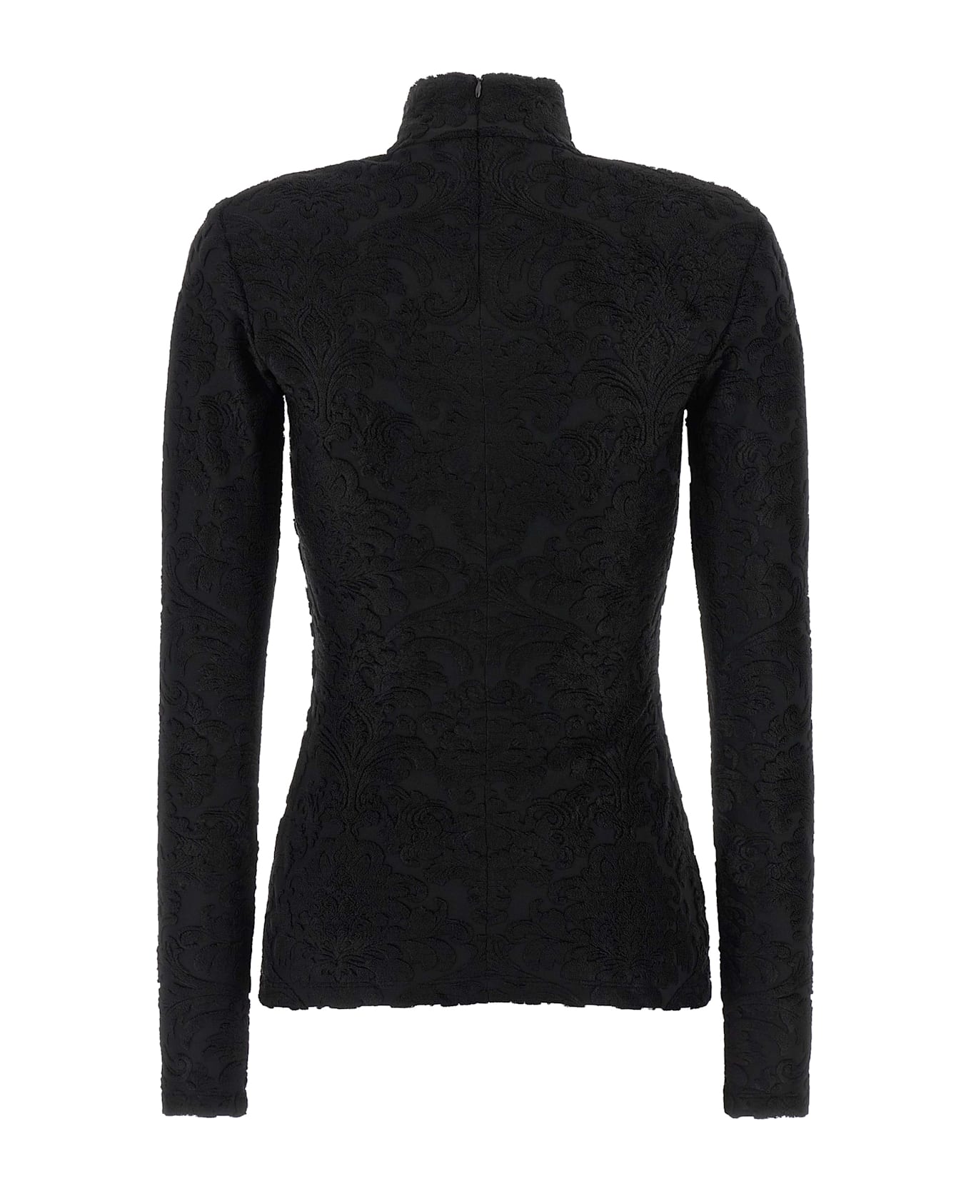 Balmain Top 
barocco
 Pattern - Black  