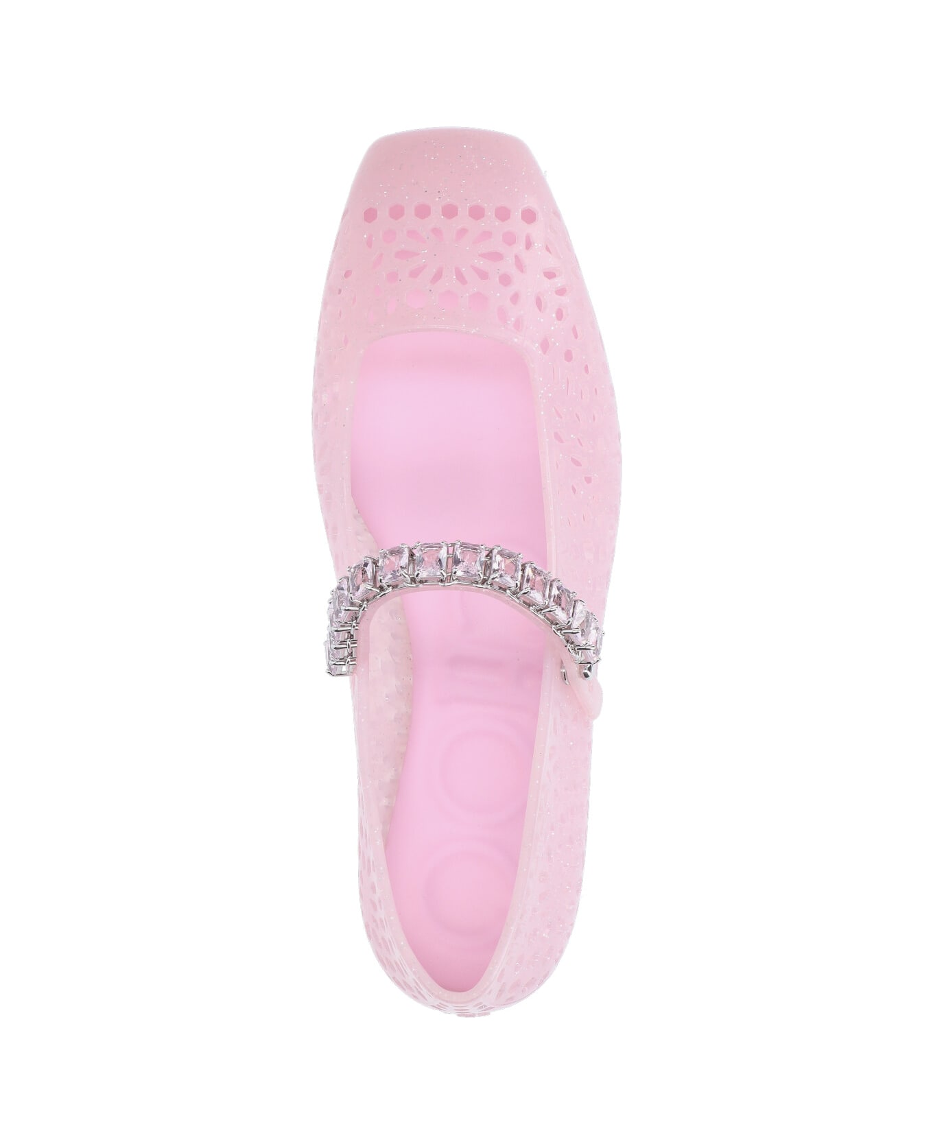 Jimmy Choo "mary Jane Jelly" Ballet Flats - Pink