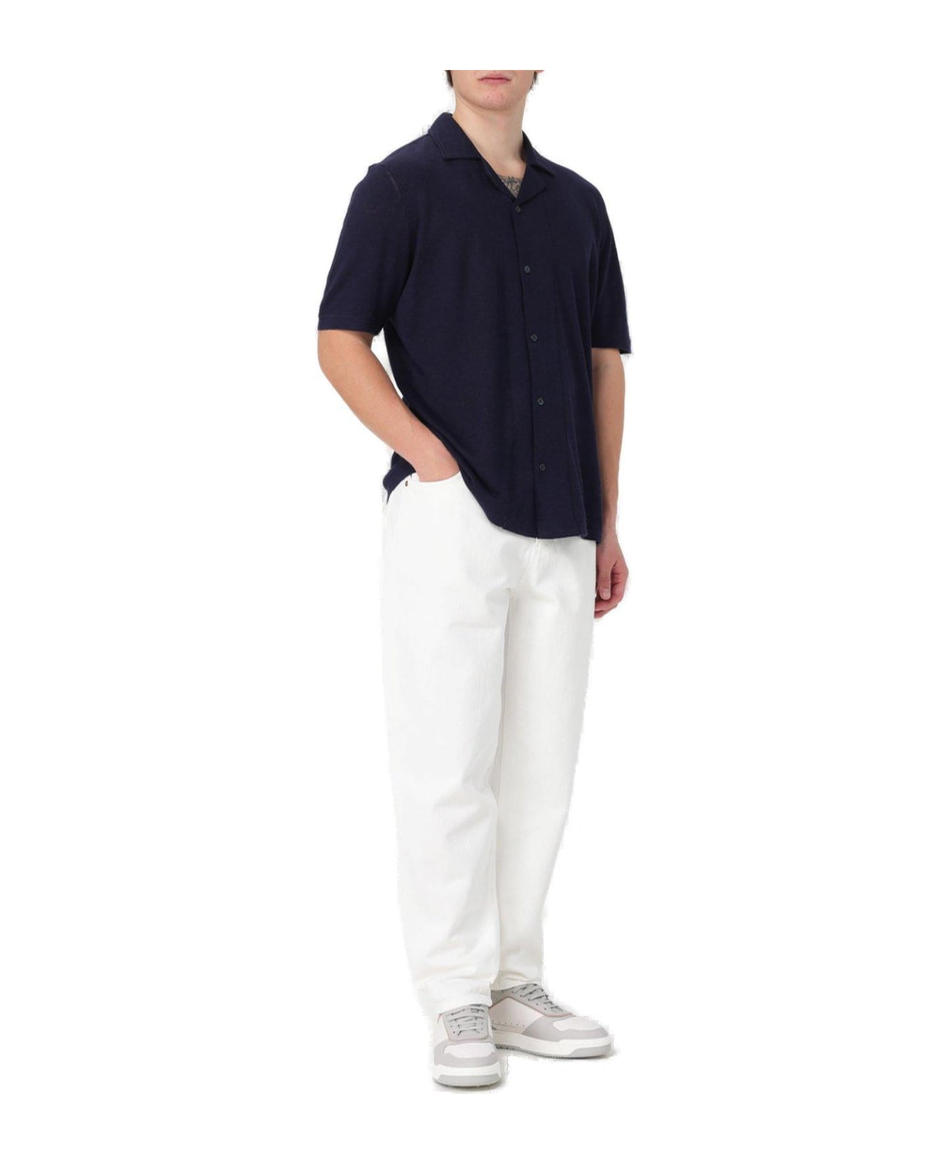 Brunello Cucinelli Short-sleeved Button-up Shirt シャツ