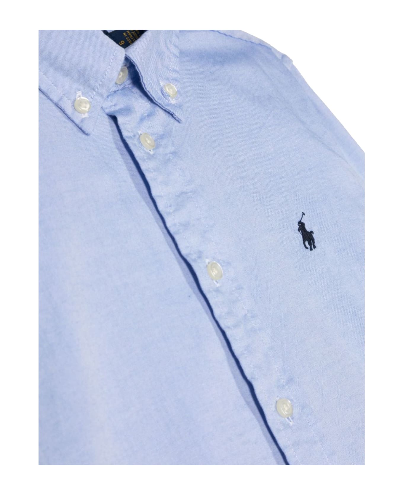 Ralph Lauren Slim Fit-tops-shirt - BLU