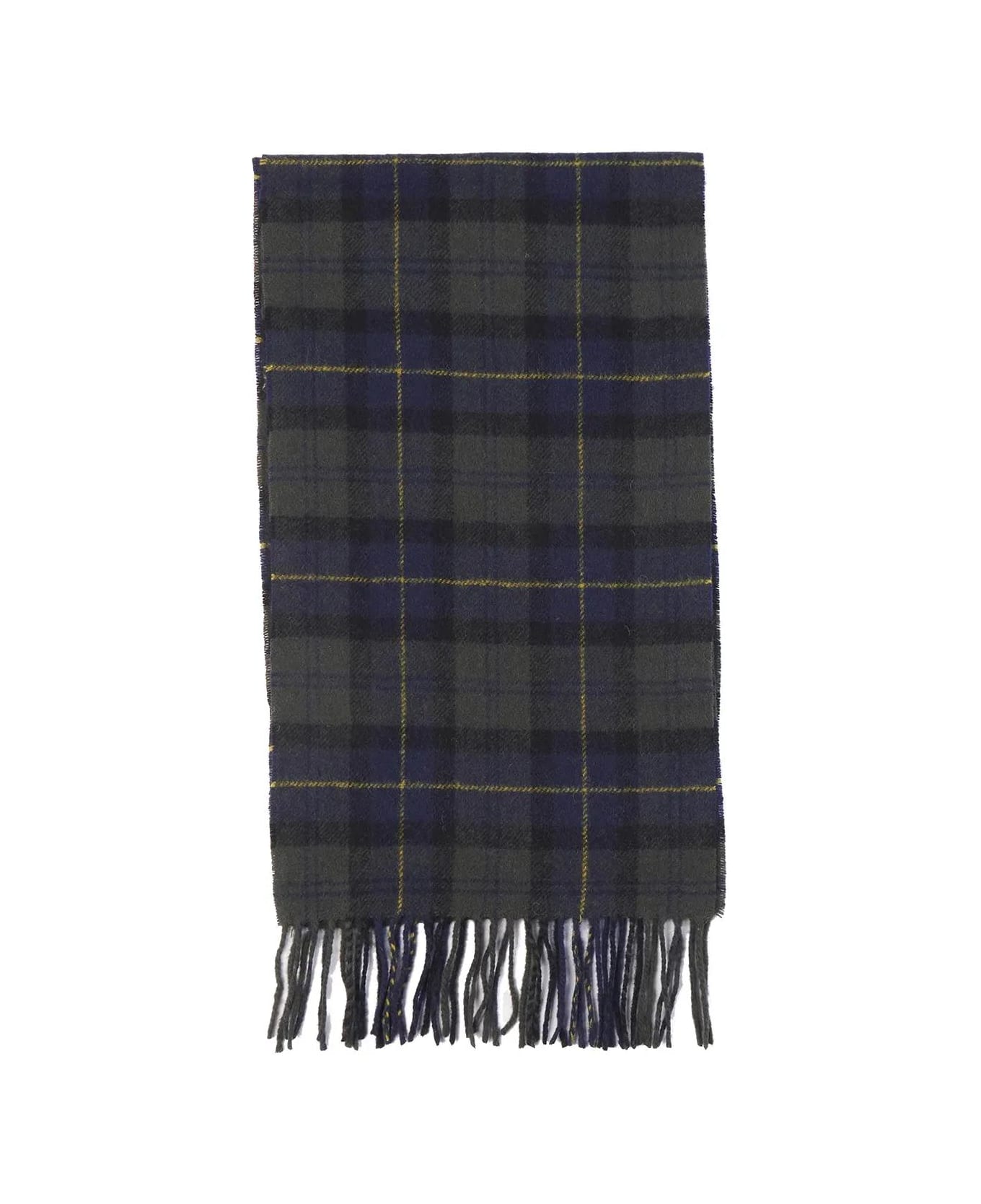 Barbour Tartan Scarf - Olive Night