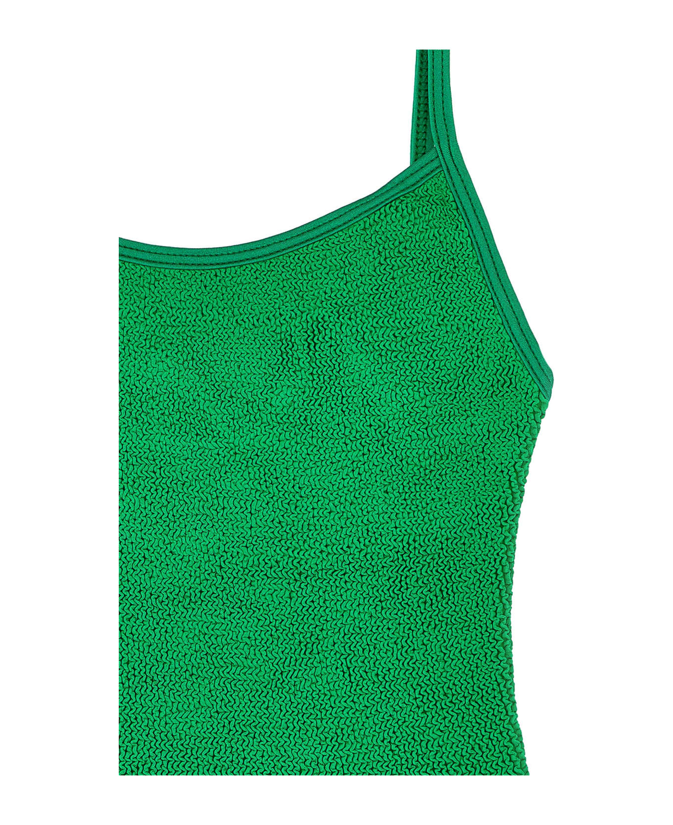 Hunza G 
pamela Swim
 One-piece Swimsuit - Green