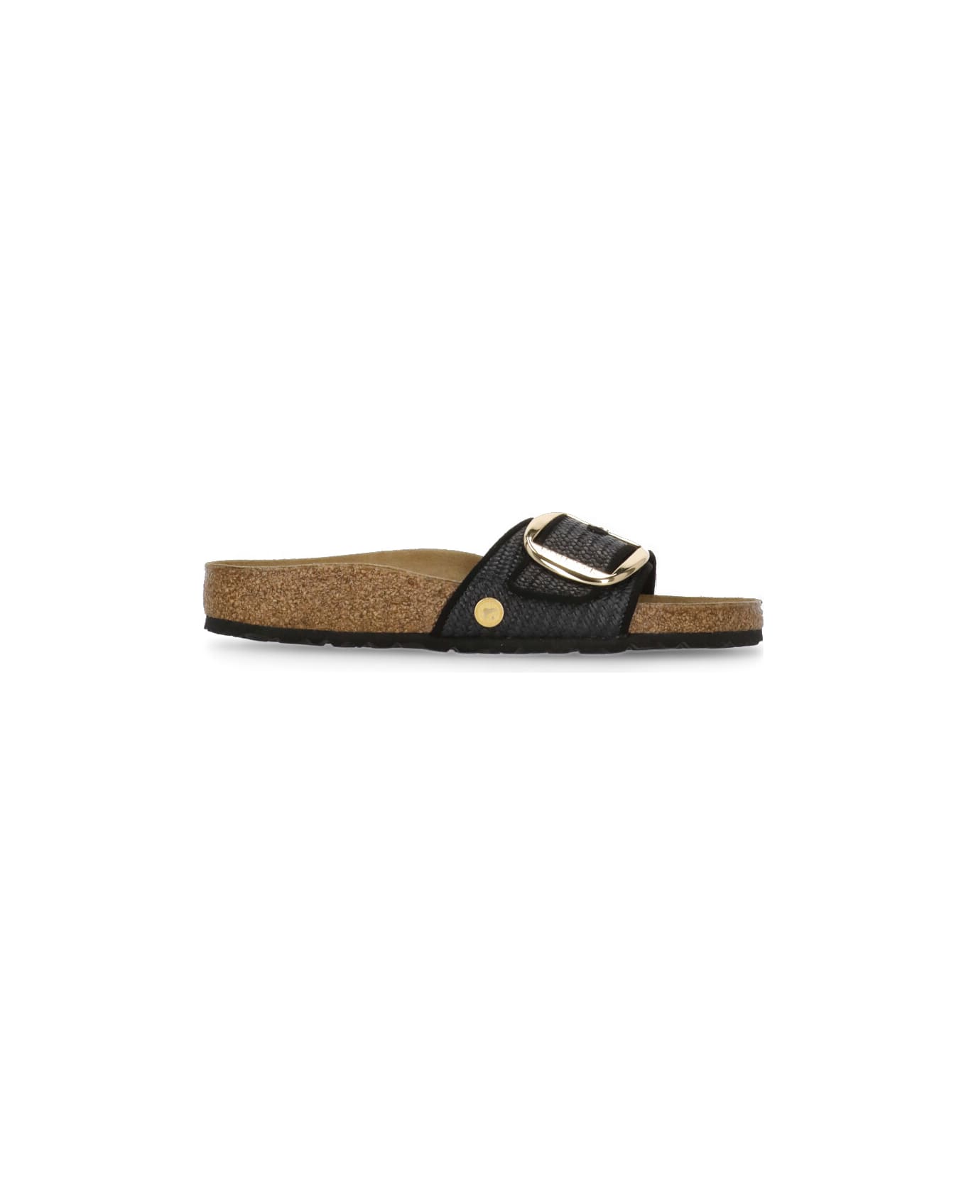 Birkenstock Madrid Big Buckle Sandals - Black