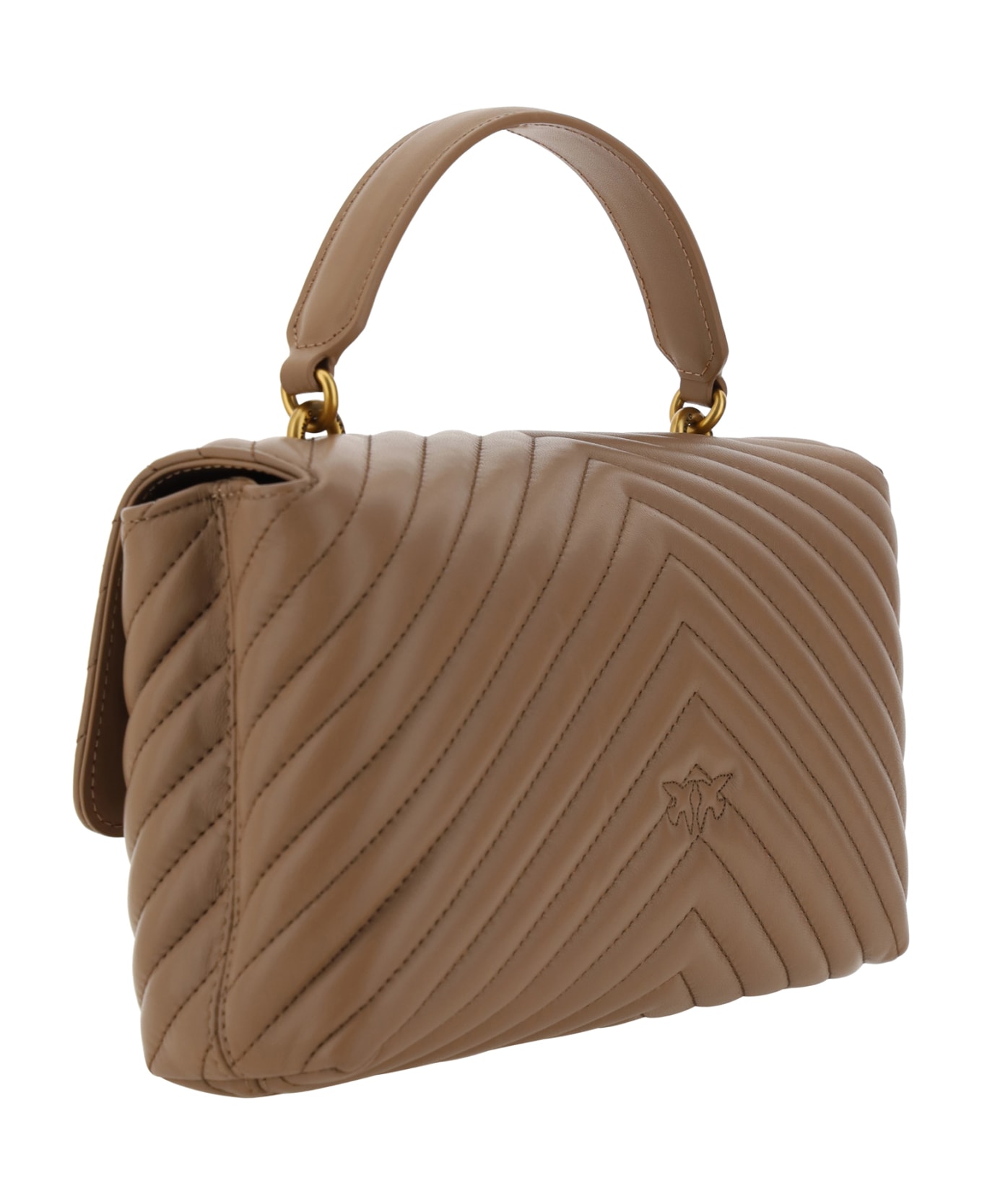 Pinko Love Lady Handbag - Beige