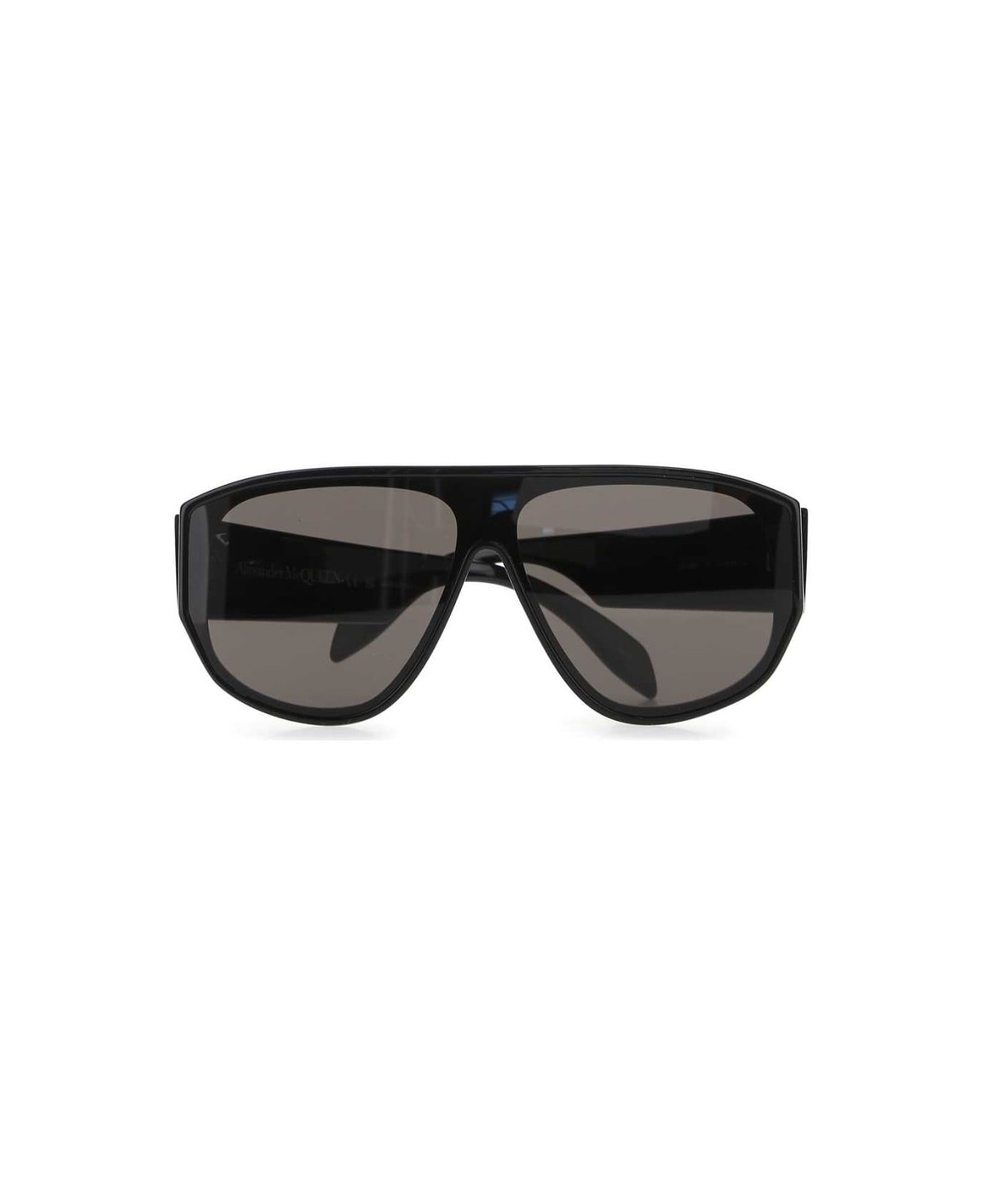Alexander McQueen Black Acetate Sunglasses - 1056