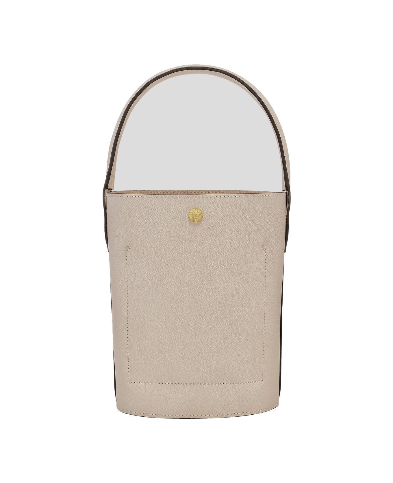 Longchamp Cuir De Russie Bucket Bag - WHITE