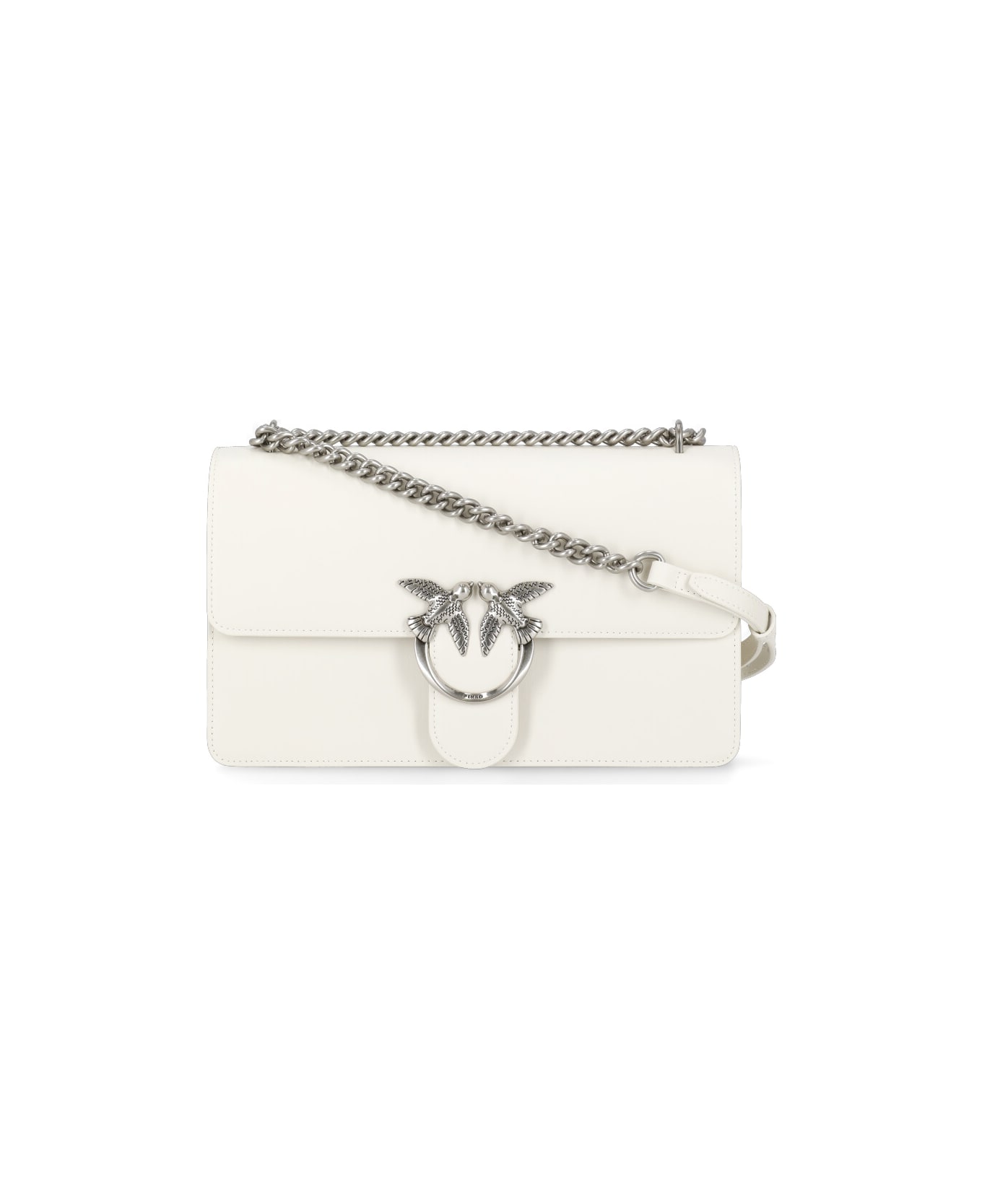 Pinko Classic Love One Simply Bag - White