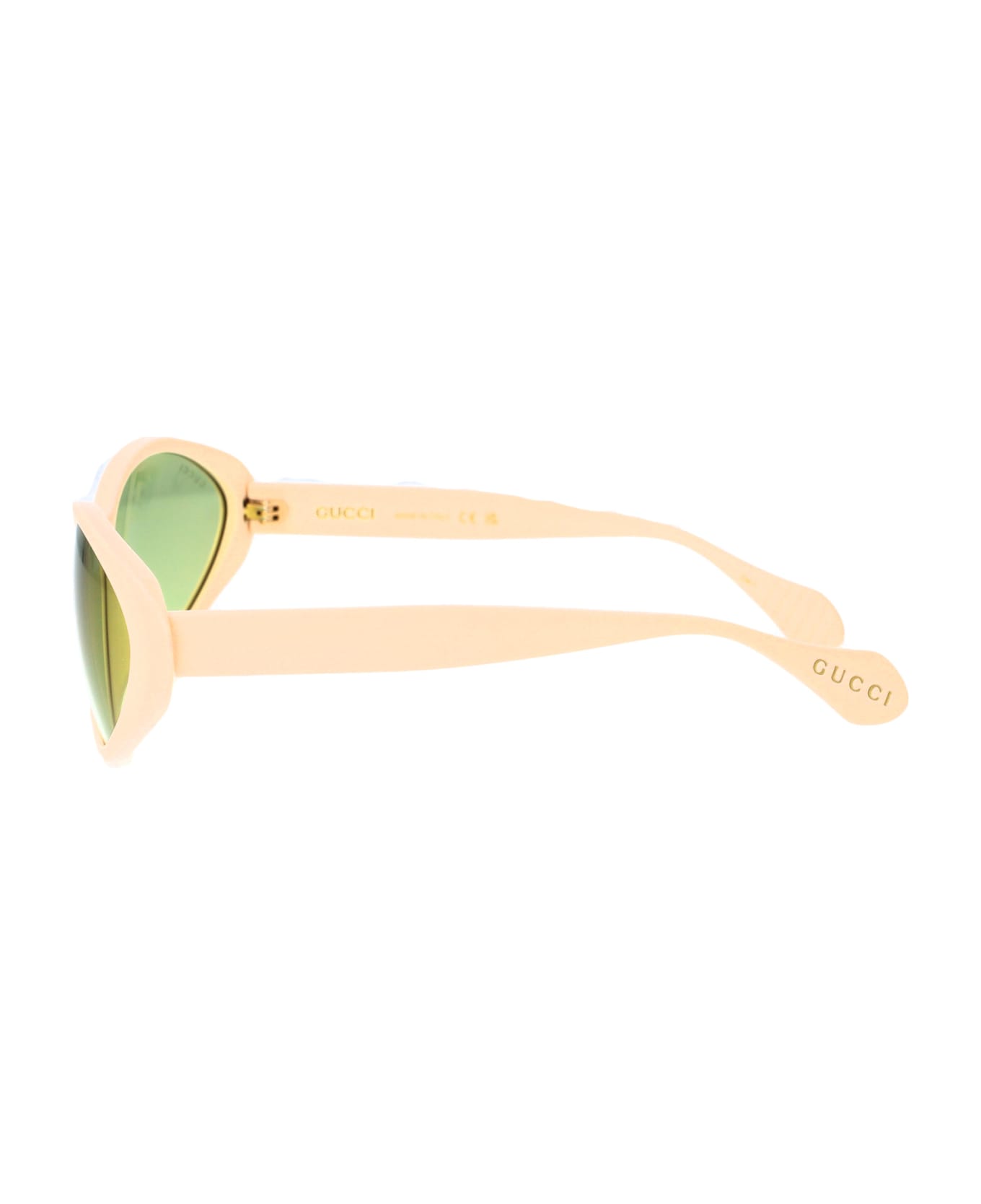 Gucci Eyewear Gg1377s Sunglasses - 001 IVORY IVORY GREEN