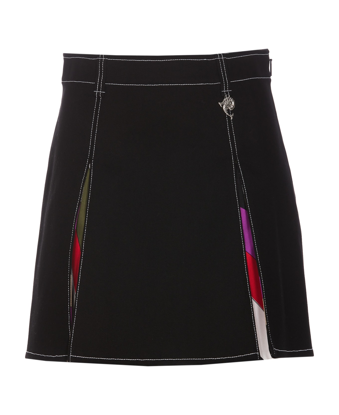 Pucci Denim Skirt - Black スカート
