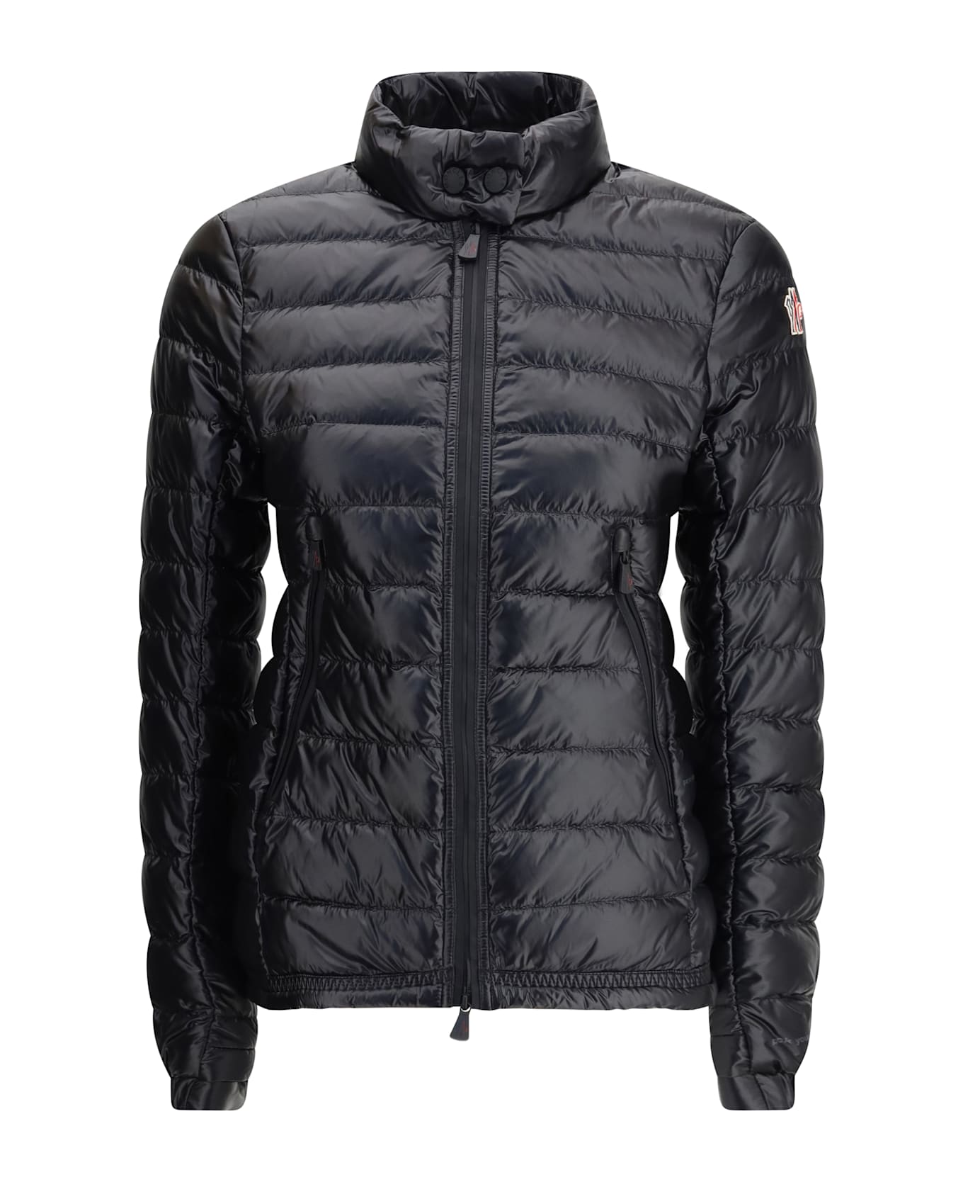 Moncler Grenoble Quilted Down Coat - BLACK
