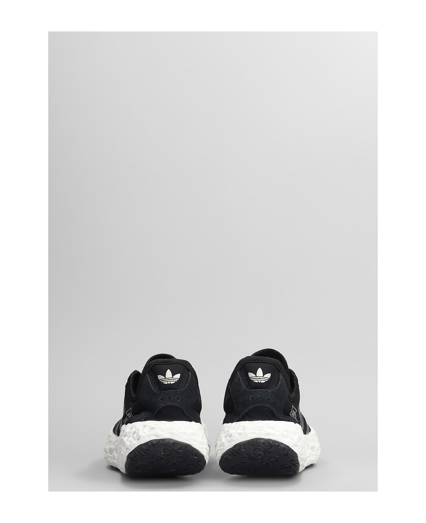 Adidas Zponge Sneakers In Black Fabric - black