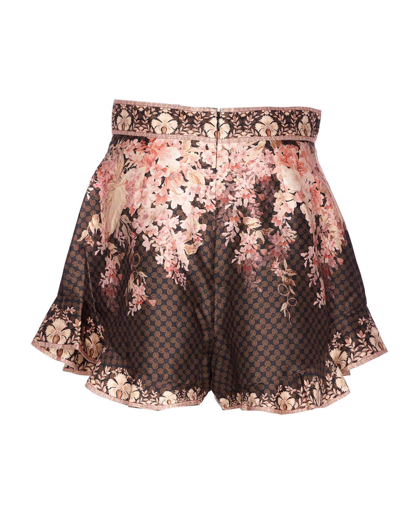 Zimmermann Illuminate Flutter Shorts - Brown