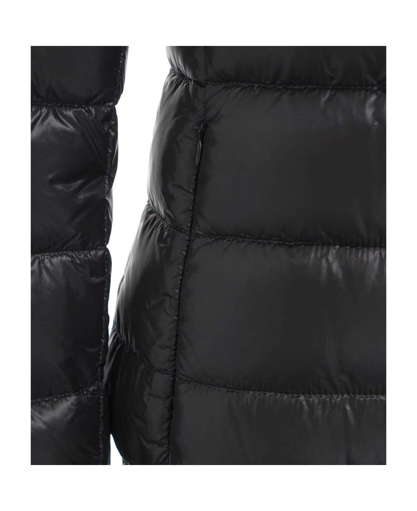 Herno Giada Hooded Quilted Down Jacket - Nero