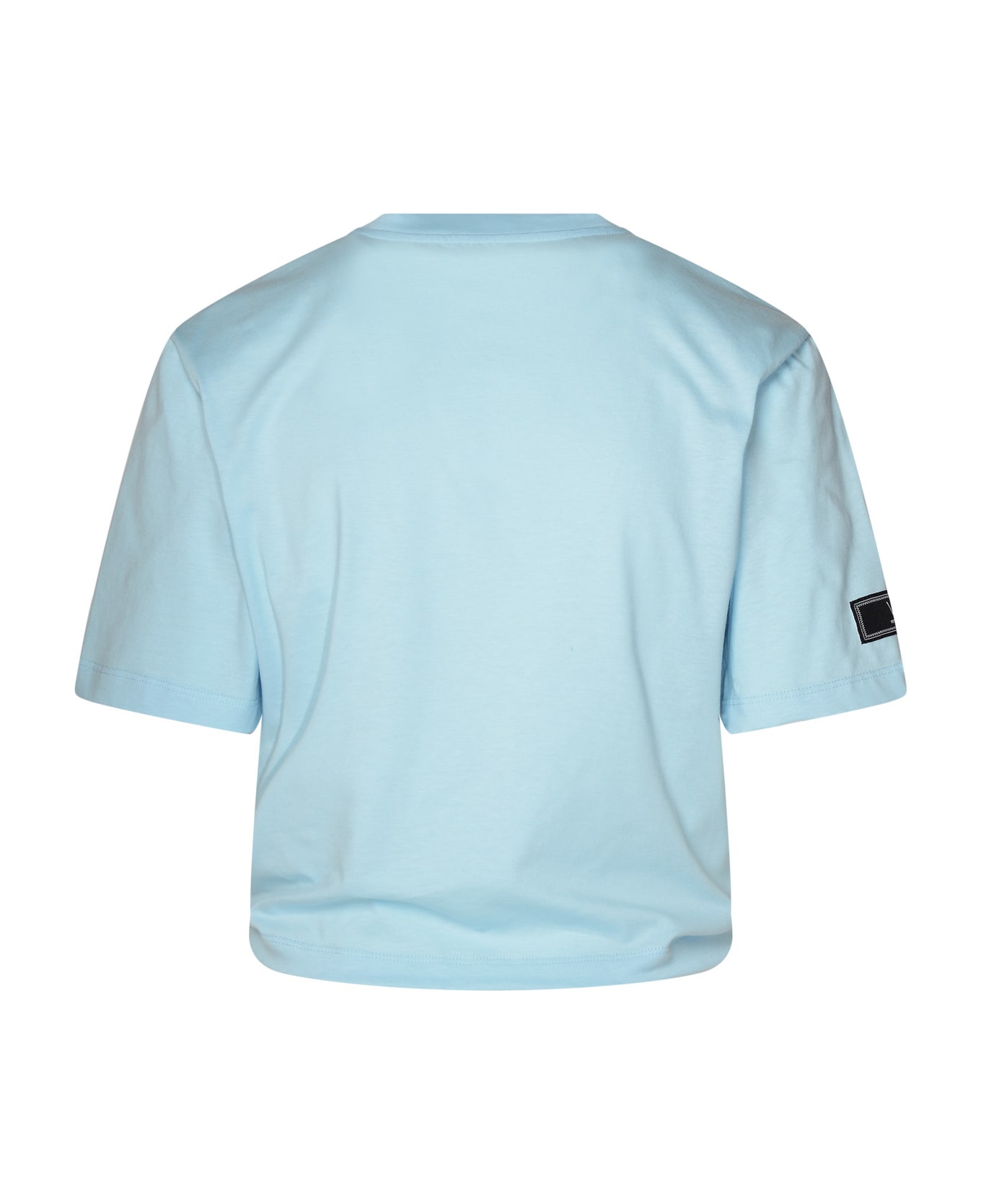 Versace Light Blue Cotton T-shirt - Light Blue