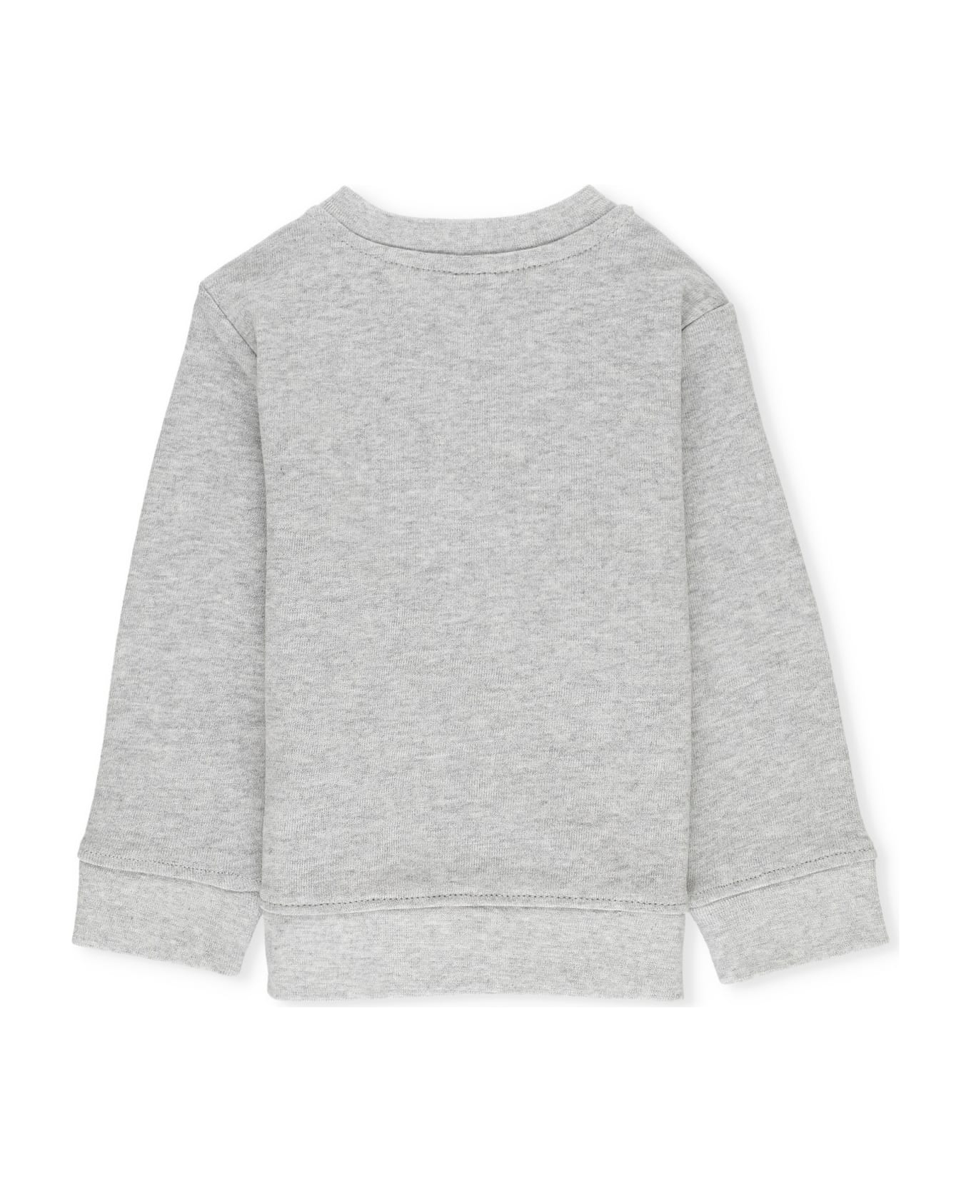 Stella McCartney Kids Sweatshirt With Print - Grey ニットウェア＆スウェットシャツ