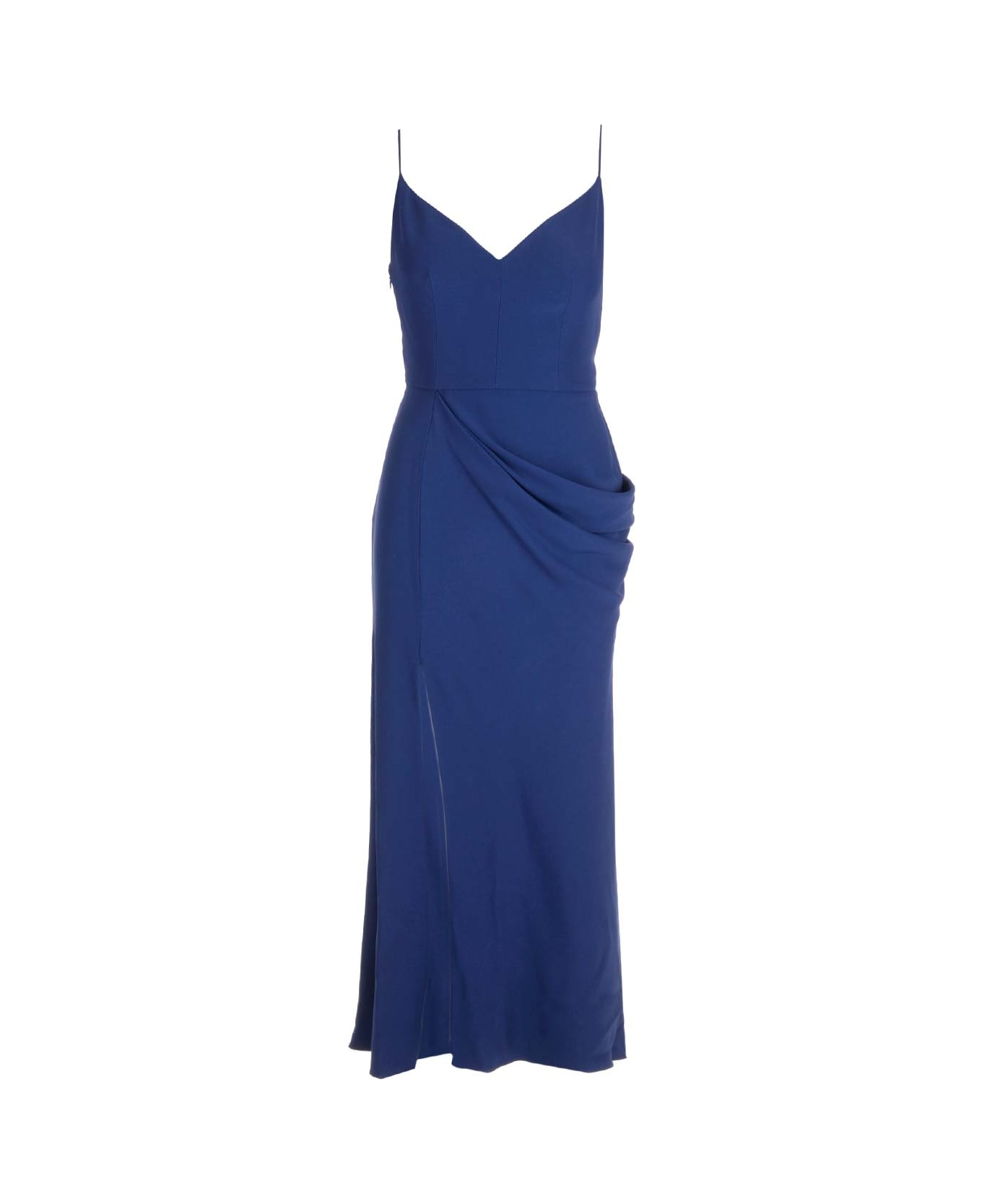 Alexander McQueen Sleeveless Long-length Dress - Blue