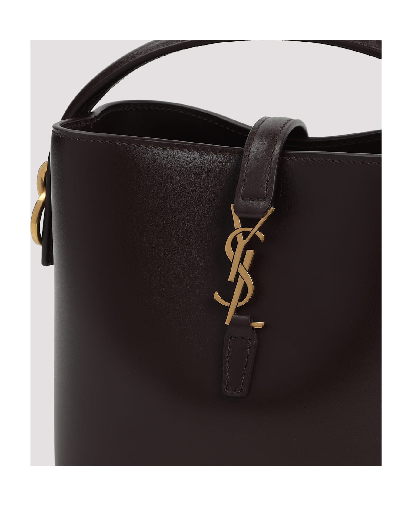 Saint Laurent Mini 37 Shoulder Bag - Dark Sweet Choco