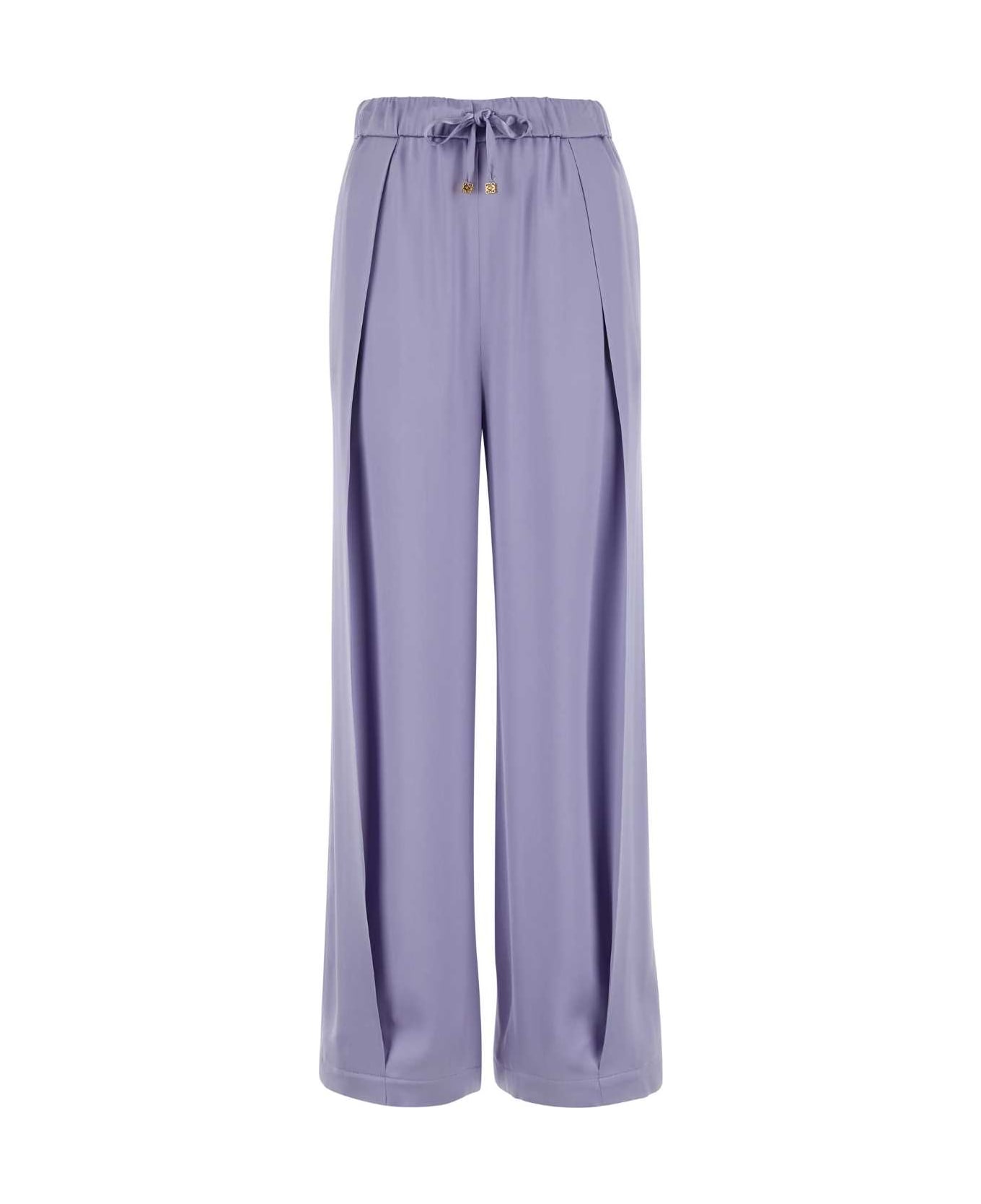 Loewe Lilac Satin Pyjama Pant - LILAC