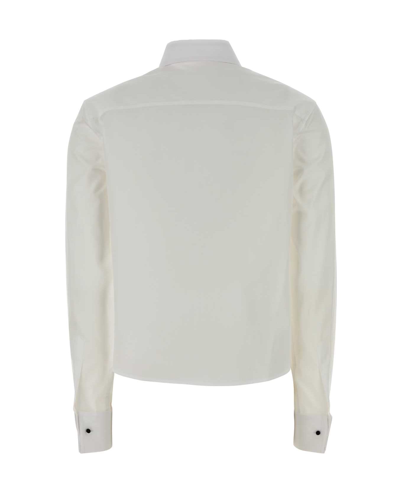 Ermanno Scervino White Cotton Shirt - 10601
