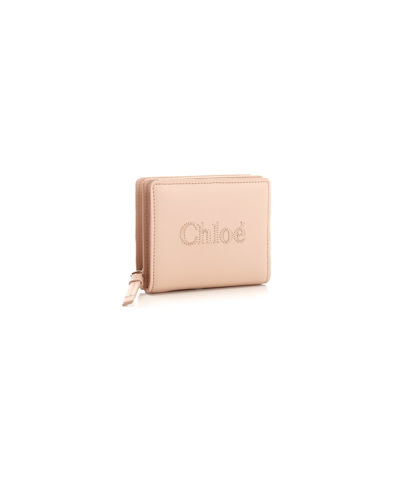 Chloé Compact Wallet - Rose
