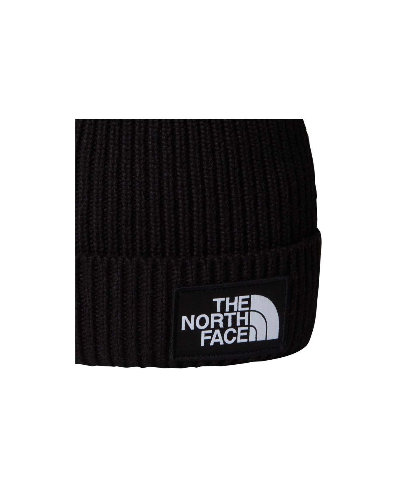The North Face Beanie With Logo - BLACK
