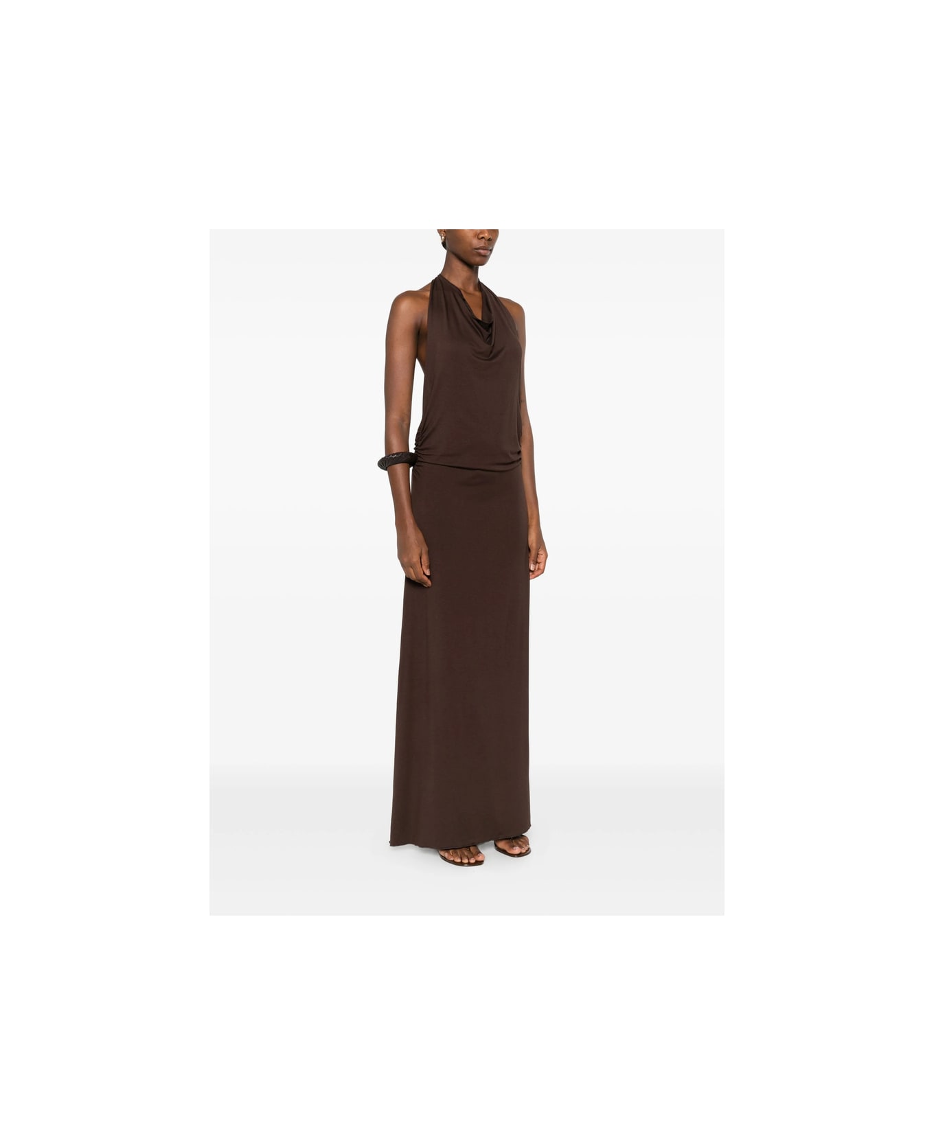Gimaguas Dress - BROWN