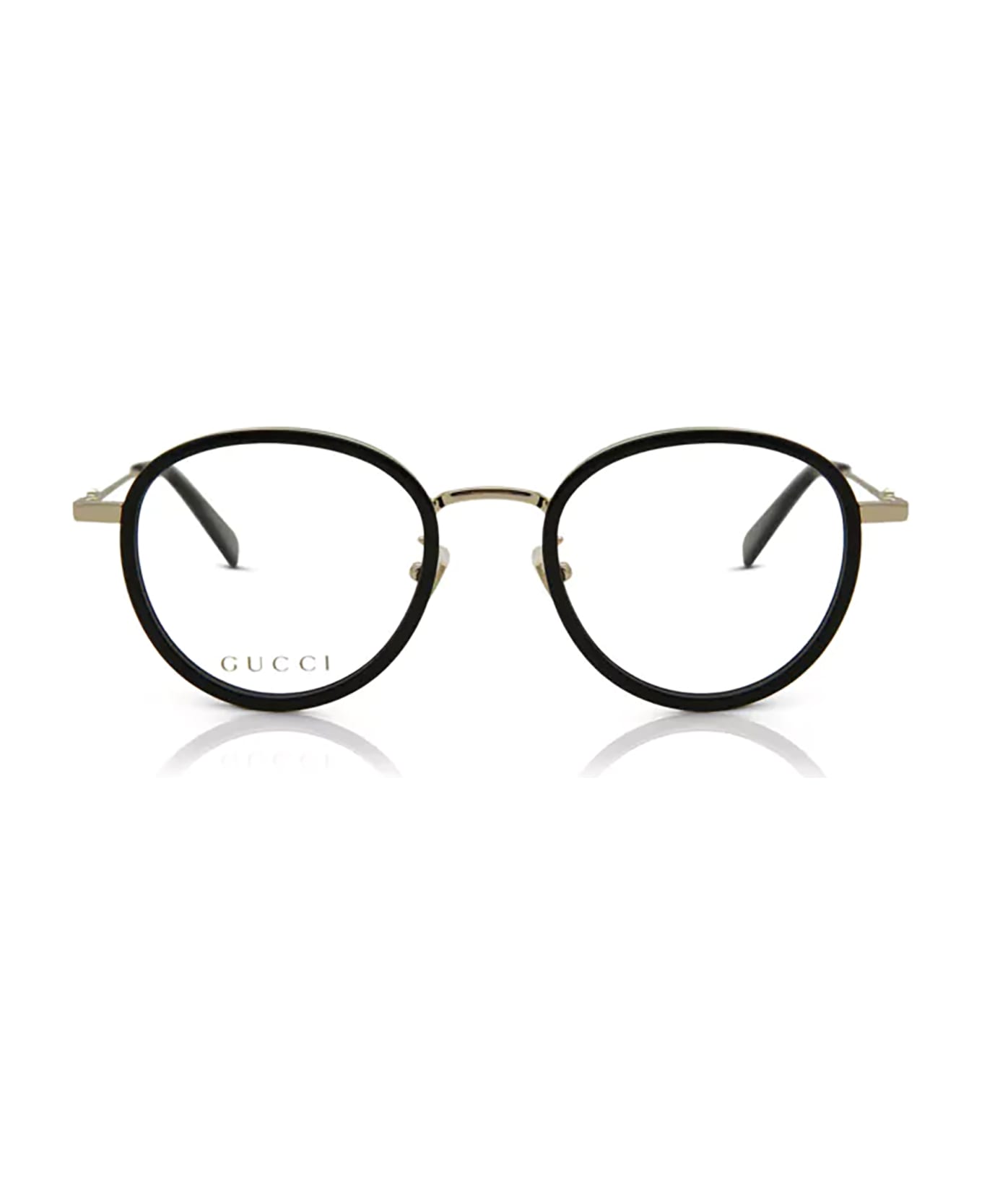 Gucci Eyewear Gg0608ok Black Glasses - Black