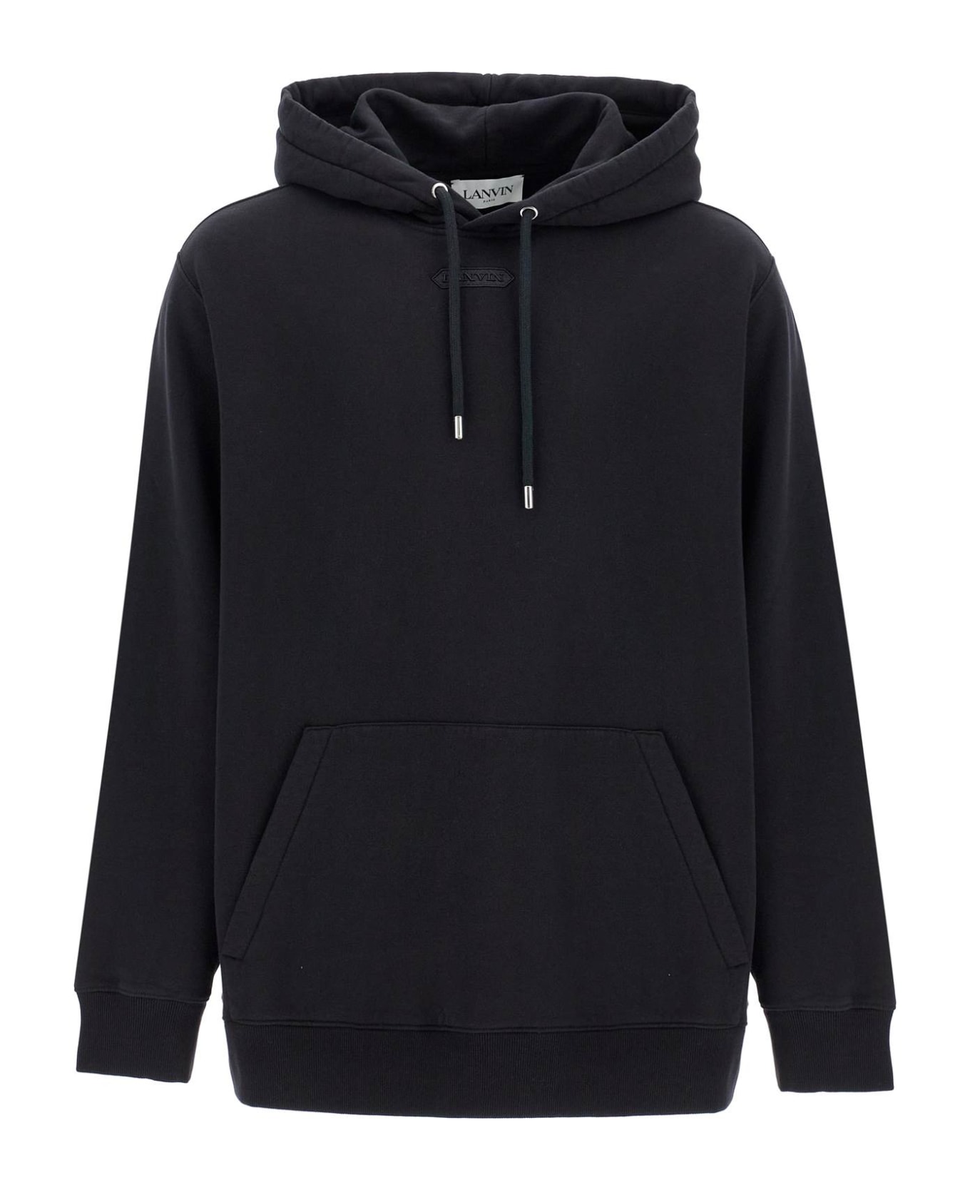 Lanvin Oversized Hoodie With Hood - Black