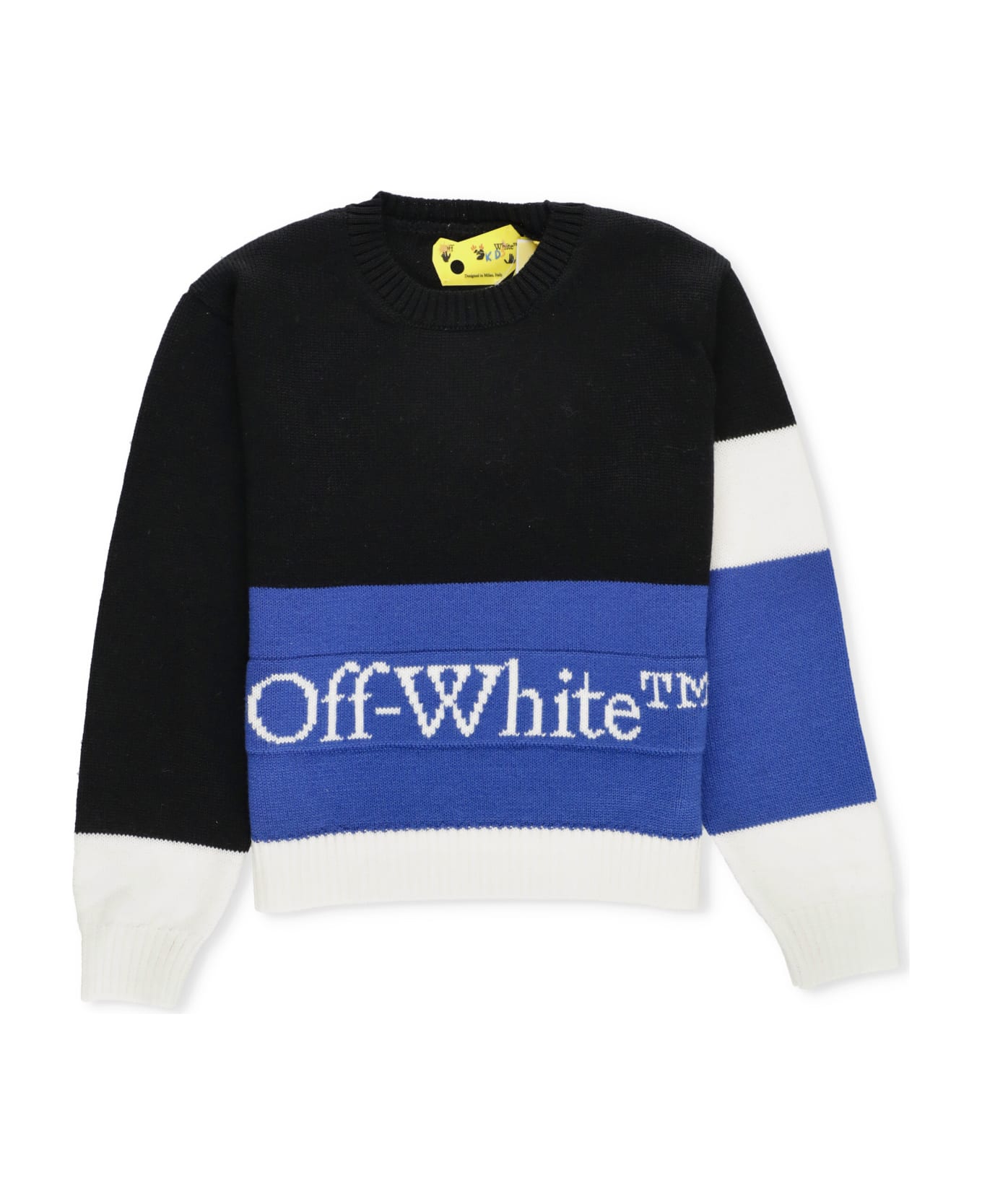 Off-White Bookish Colorblock Sweater - MultiColour