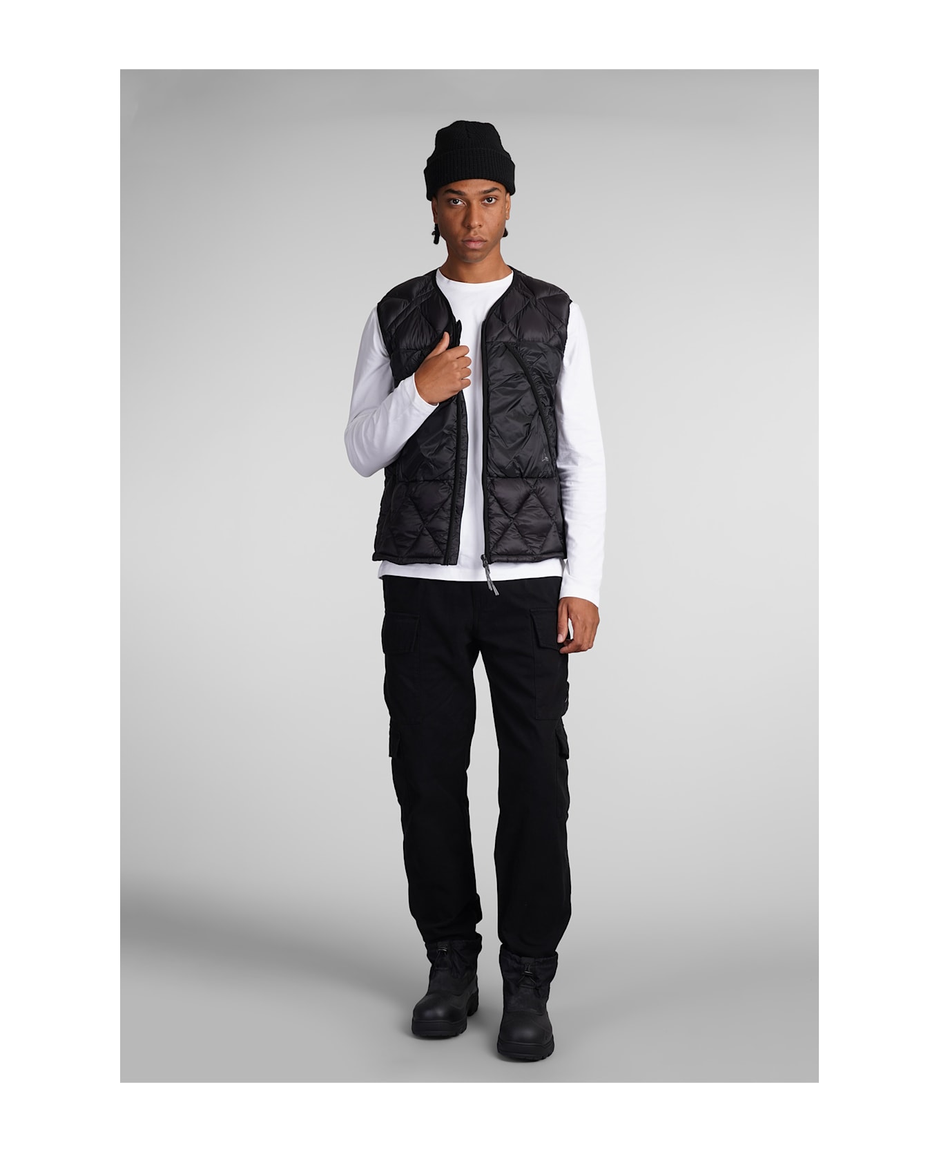 ROA Vest In Black Polyamide - black