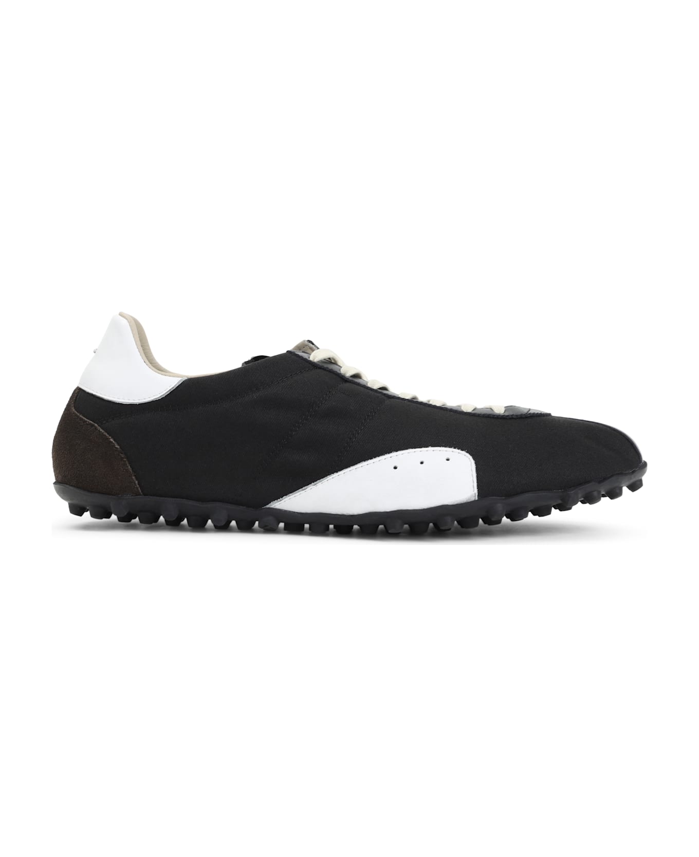Maison Margiela Sprinters Low Top Sneakers - Black White Anthracite