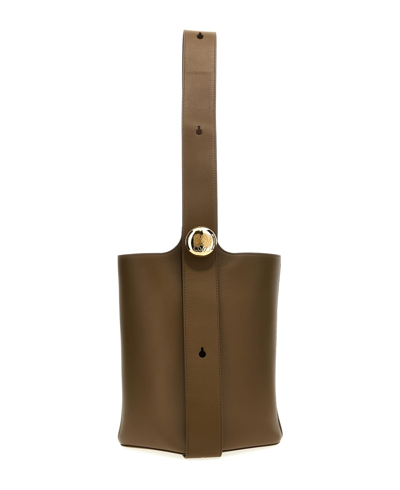 Loewe 'pebble Medium' Bucket Bag - Brown