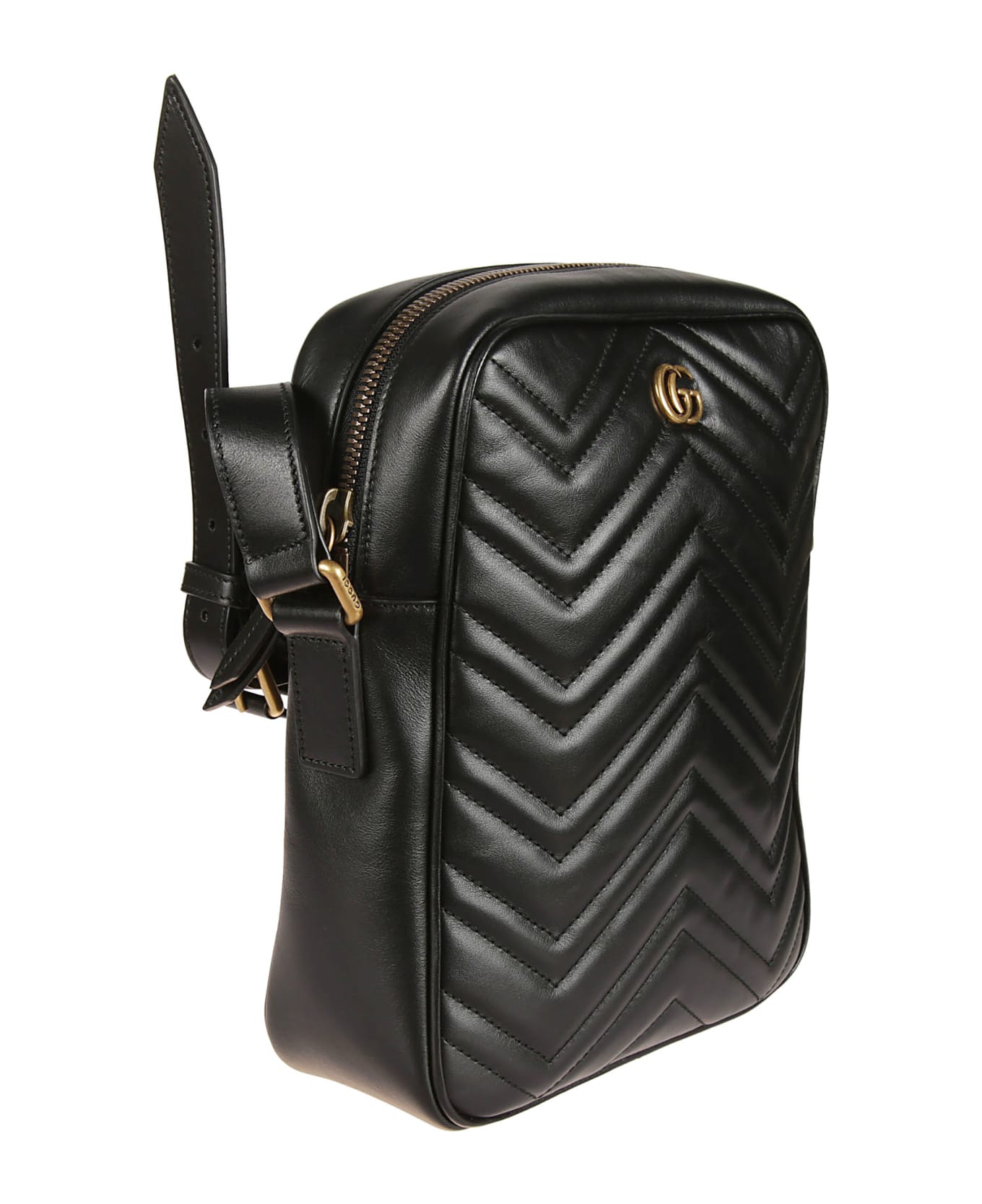 Gucci Logo Plaque Shoulder Bag | italist, ALWAYS LIKE A SALE