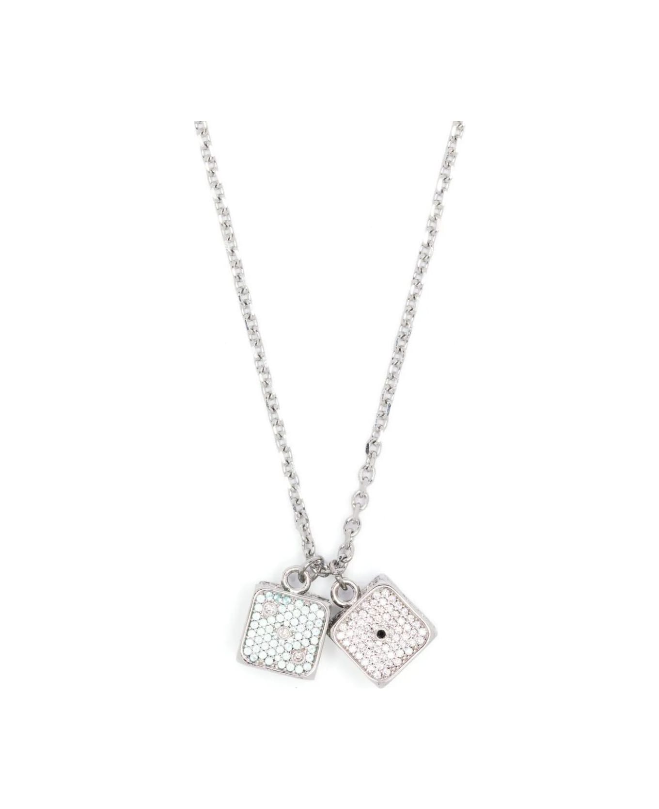 Darkai Dices Necklace - White ネックレス