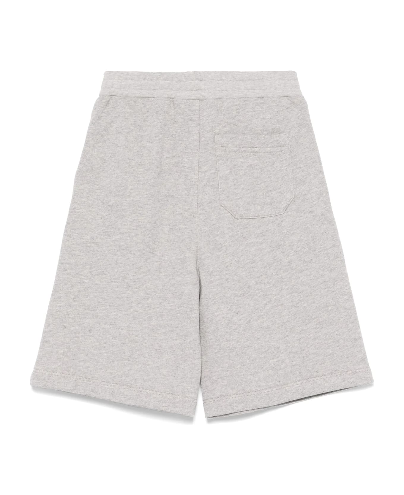 Golden Goose Bermuda Con Logo - Gray