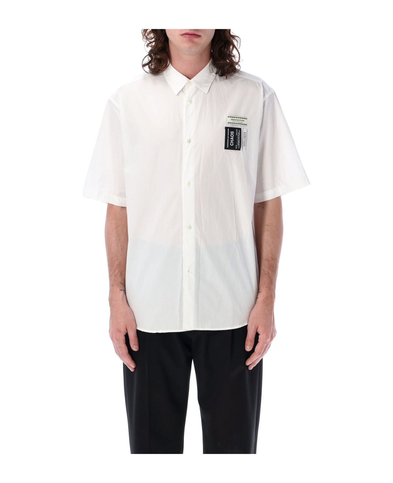 Undercover Jun Takahashi Label S/s Shirt - WHITE