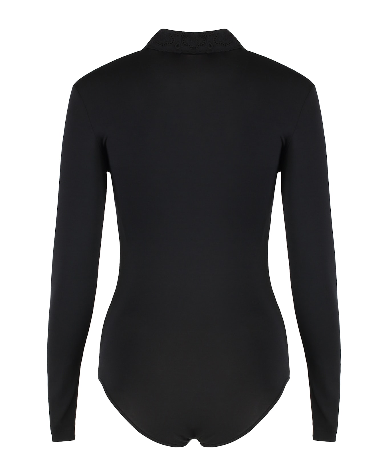 Magda Butrym Viscose Bodysuit - black