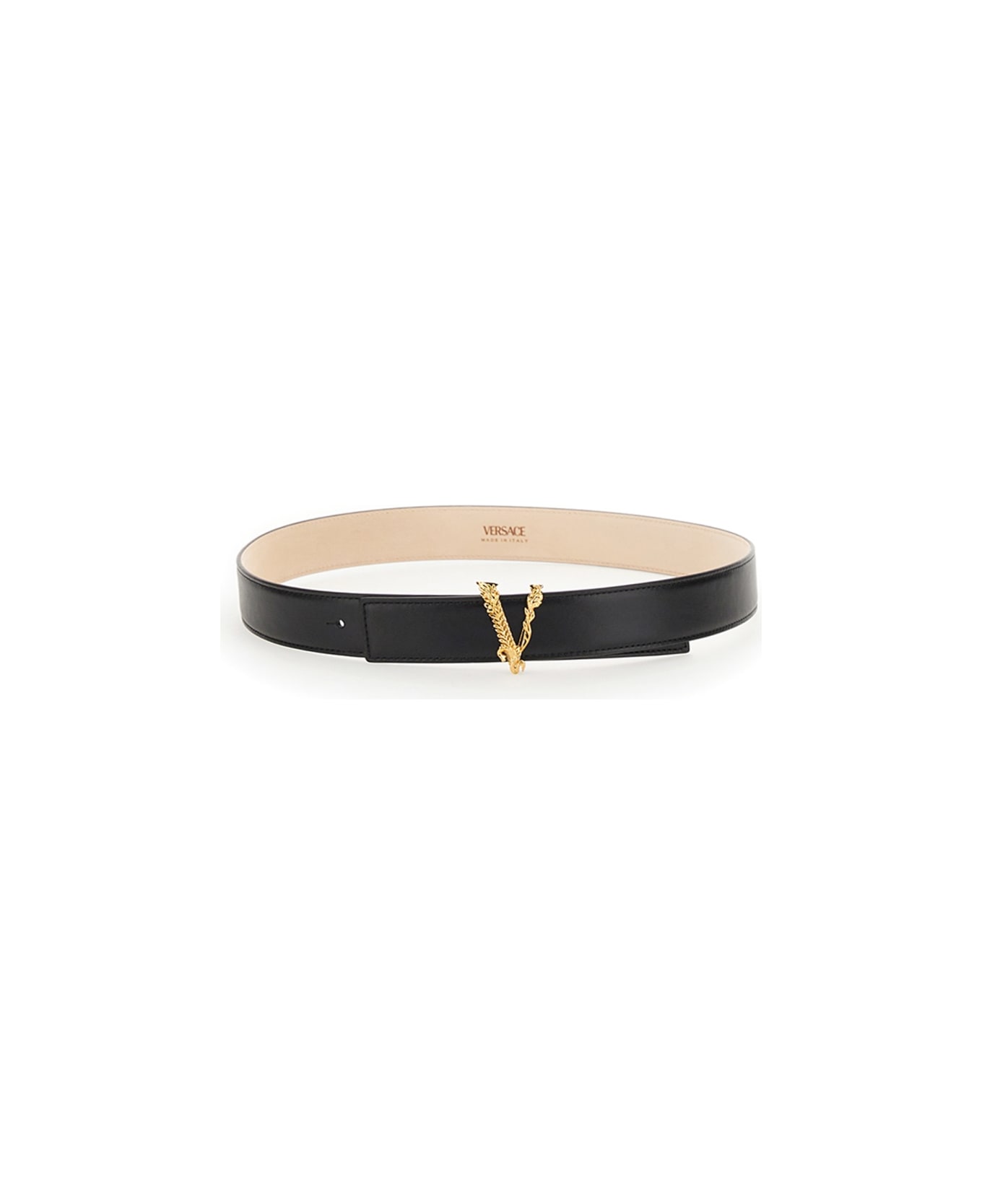 Versace Cintura Virtus - BLACK