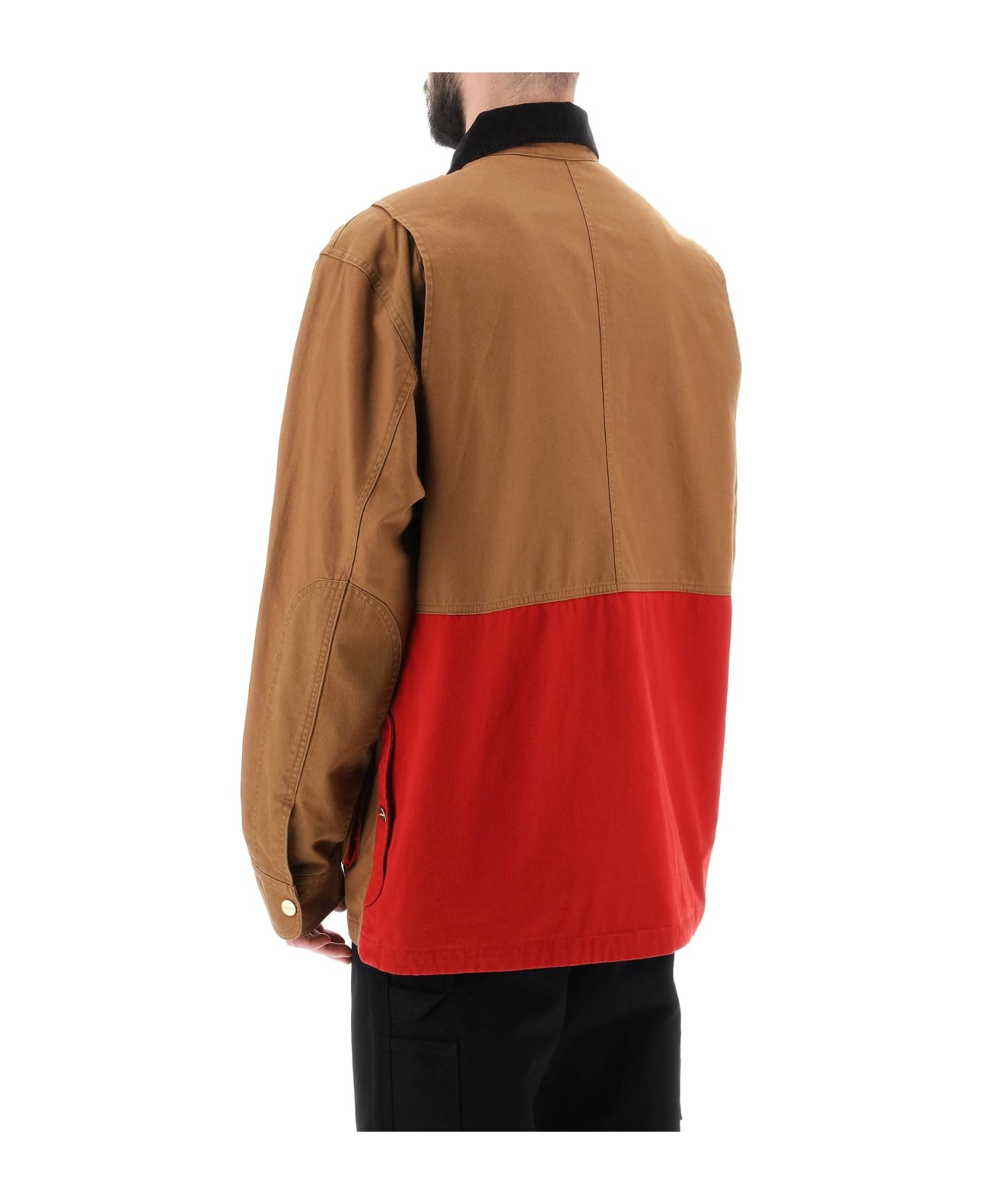 Carhartt WIP 'heston' Cotton Shirt Jacket - Marrone