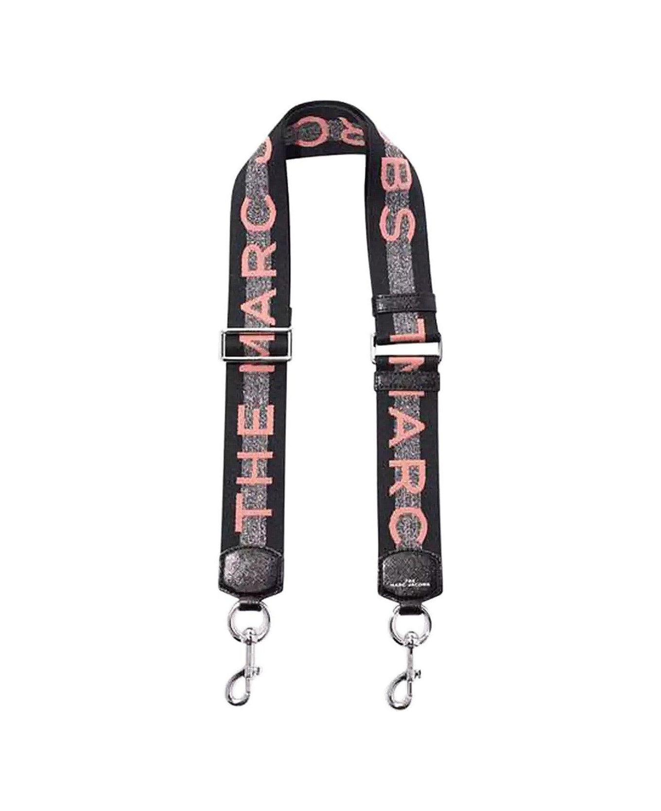 Marc Jacobs Logo Black Belt - Multicolour