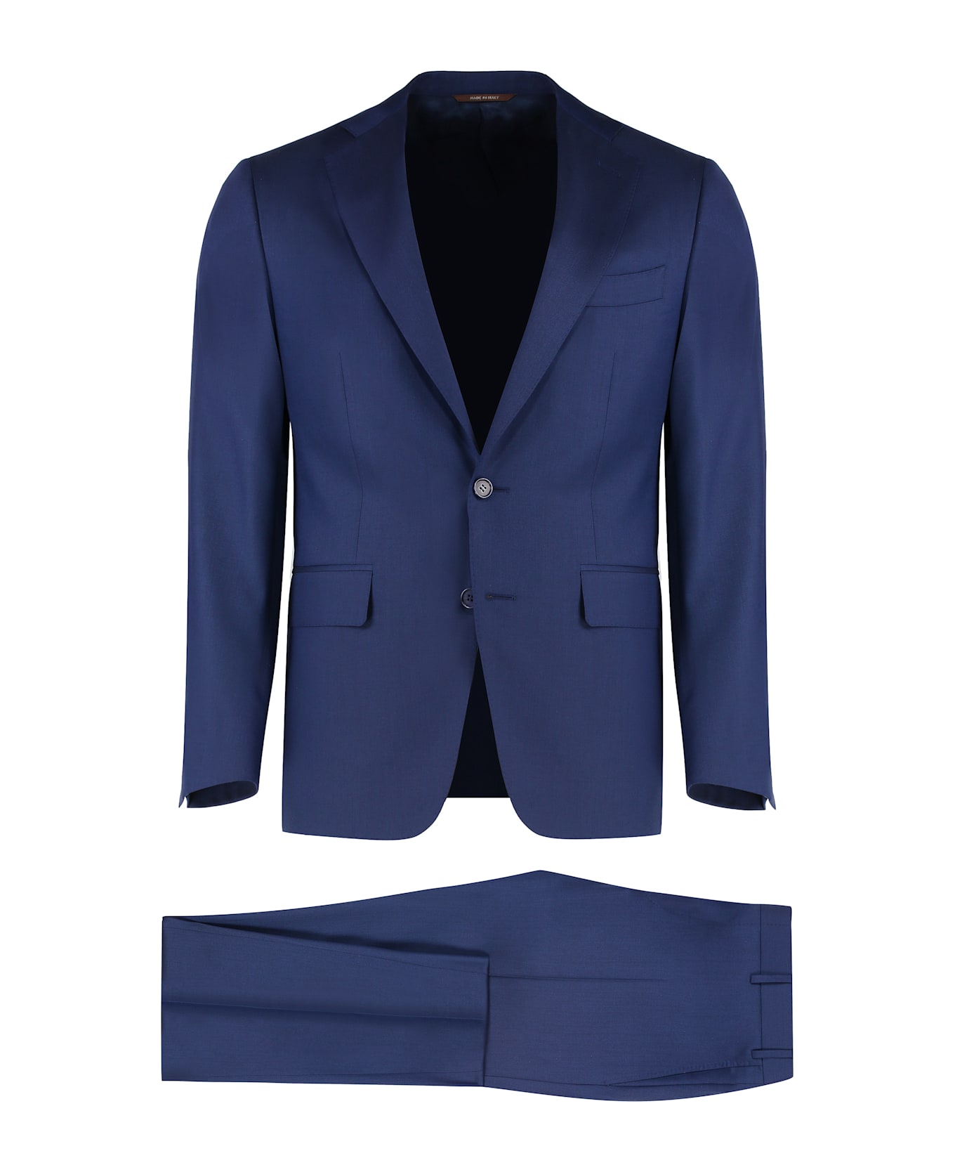Canali Two-piece Wool Suit - blue