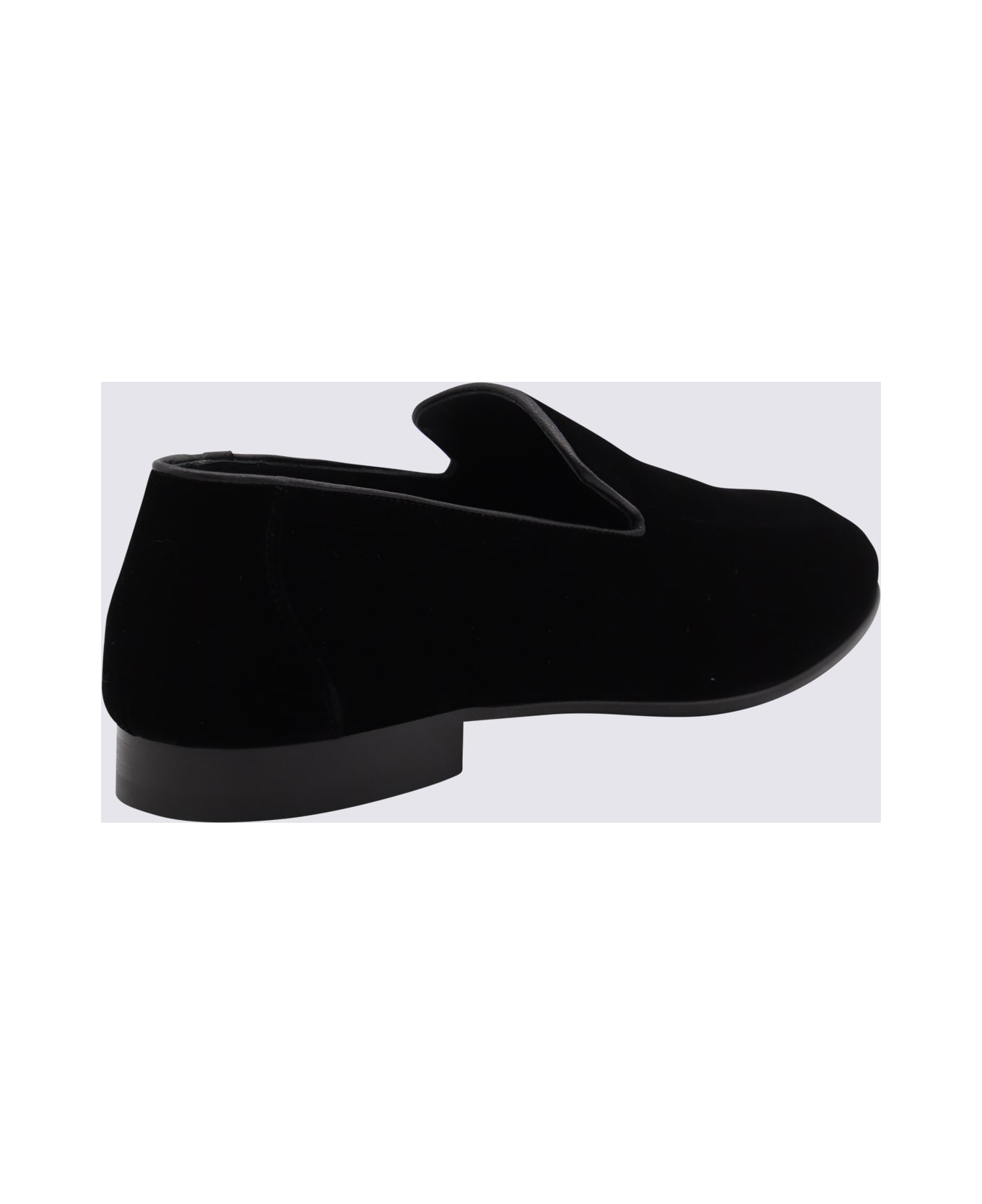 Canali Black Laofers - Black