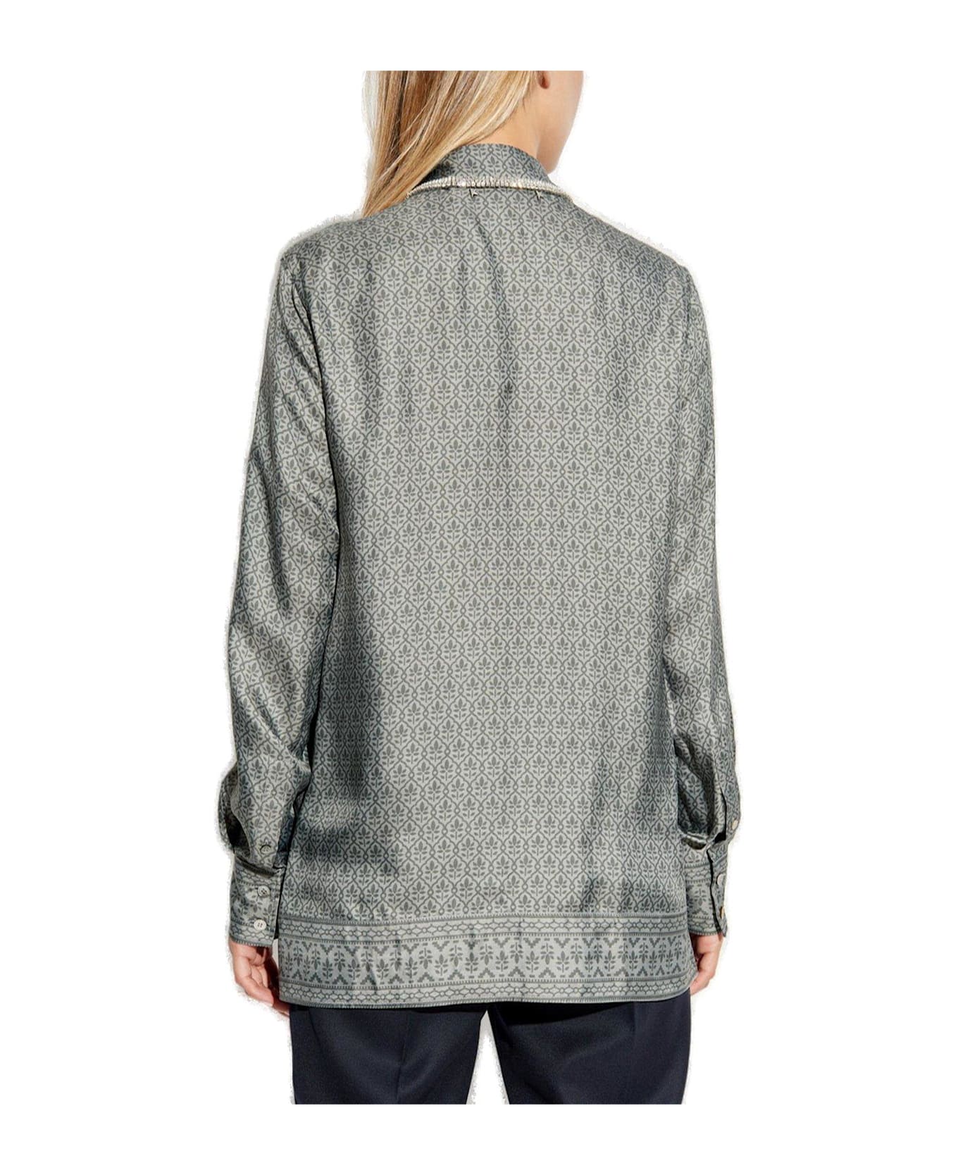 Golden Goose Graphic Printed Shirt - Grey