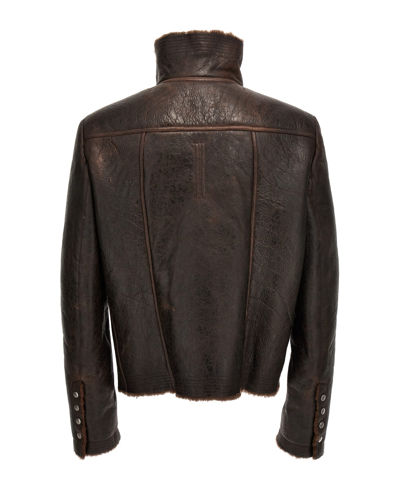 Rick Owens 'bauhaus' Jacket - Brown