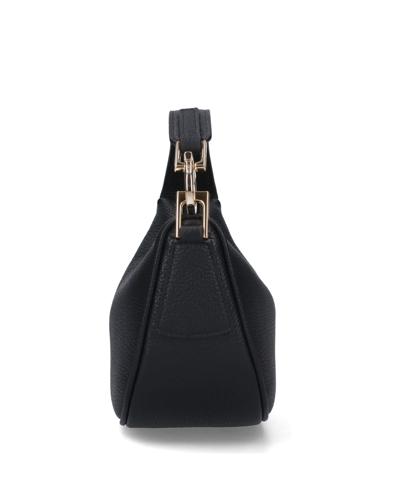 Ferragamo 
north-south
 Mini Hobo Bag - Black